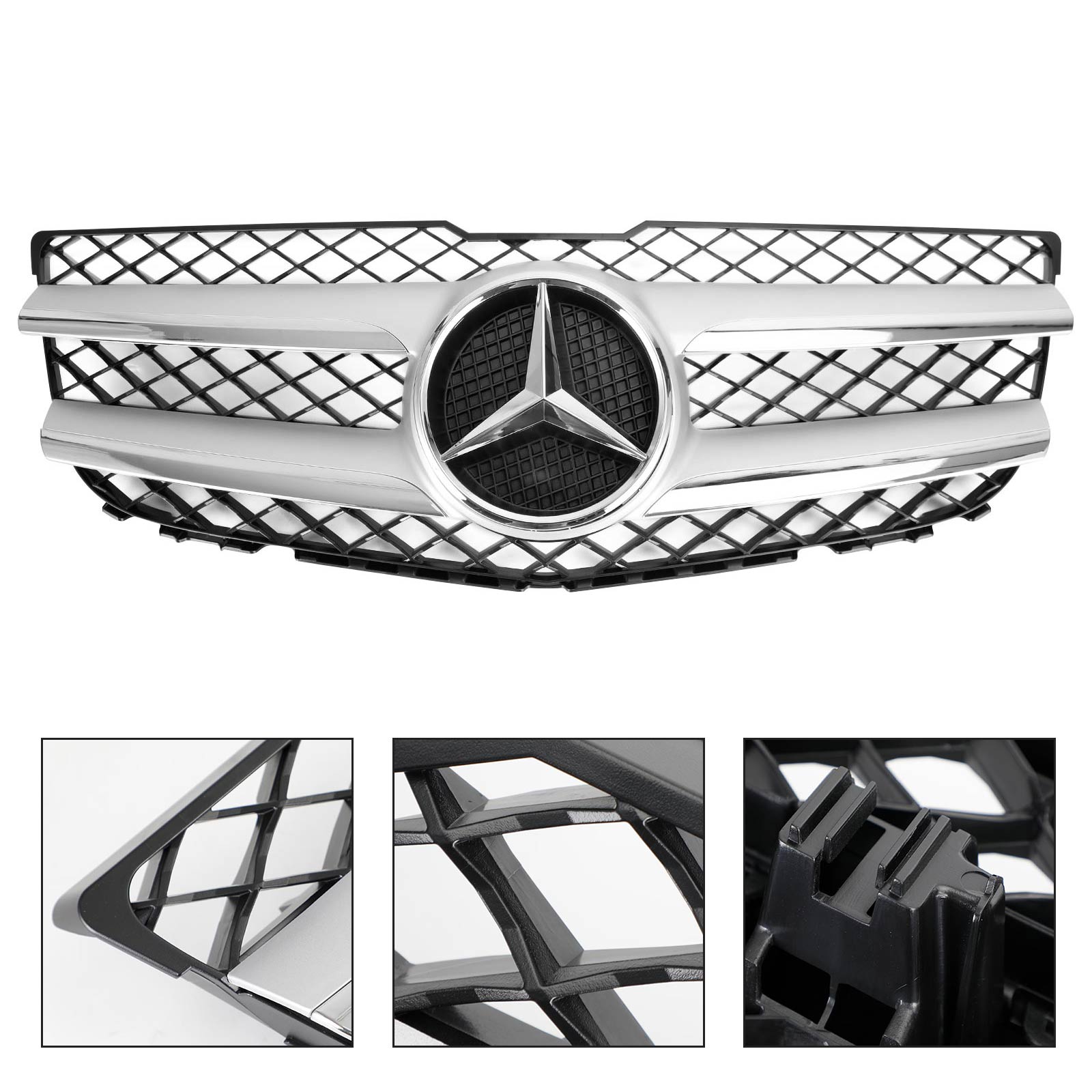 Mercedes-Benz GLK250 GLK350 Front Hood Bumper Grill Grille 2048802983