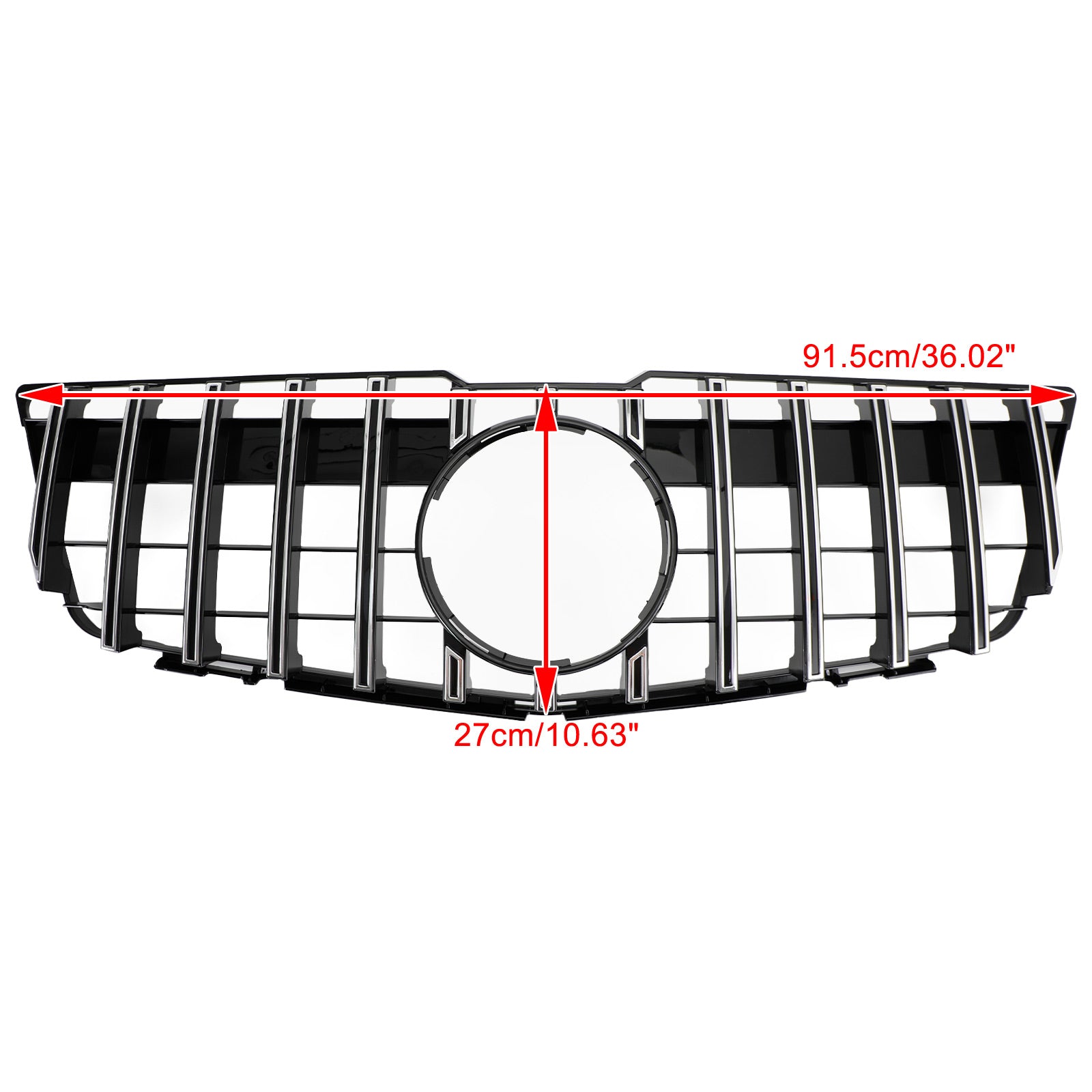 2008-2012 Mercedes-Benz GLK X204 Grille supérieure de pare-chocs avant Style GT 83222277300
