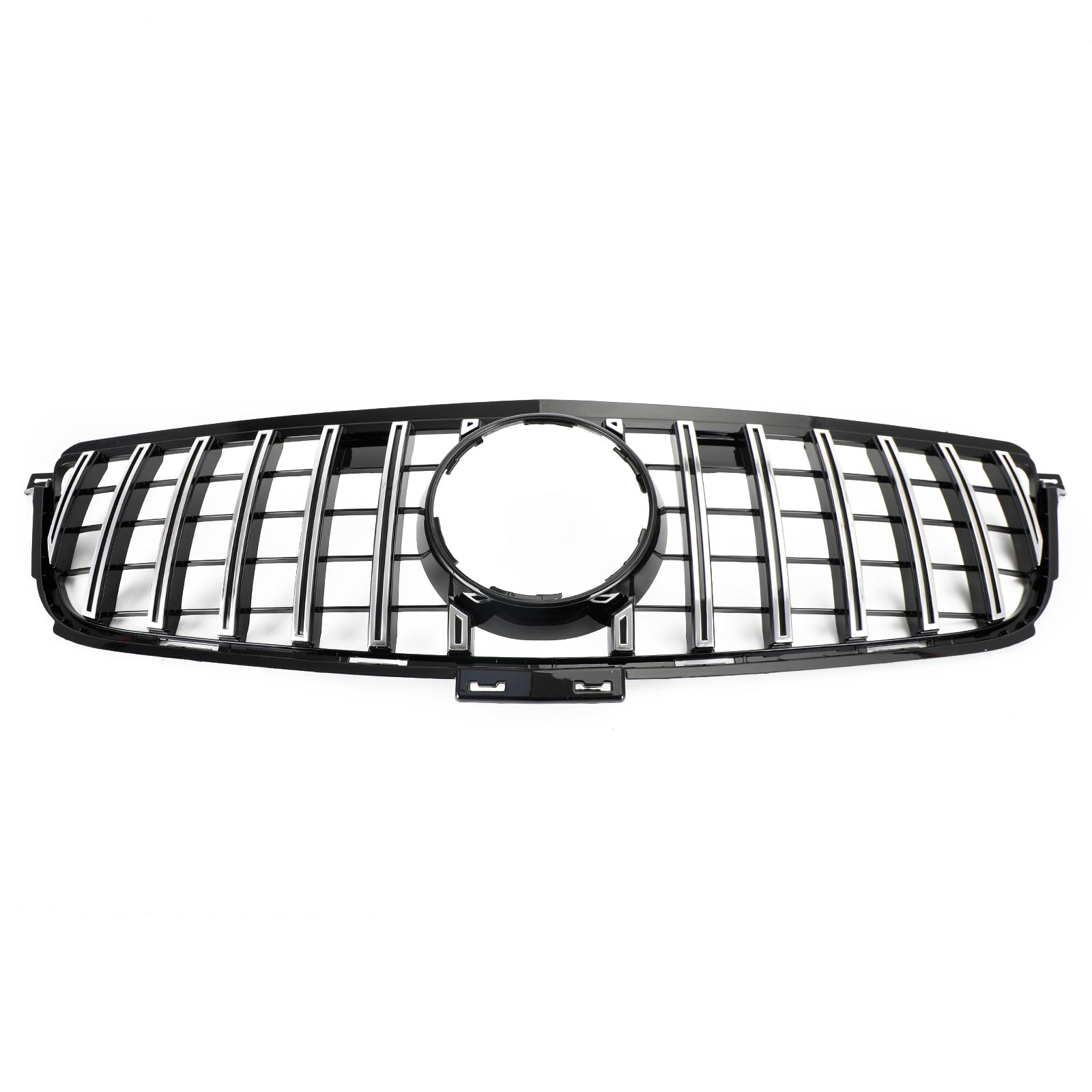 Mercedes-Benz 2012 – 2015 W166 Predná mriežka v štýle ML350 400 550 GTR, chrómová, čierna
