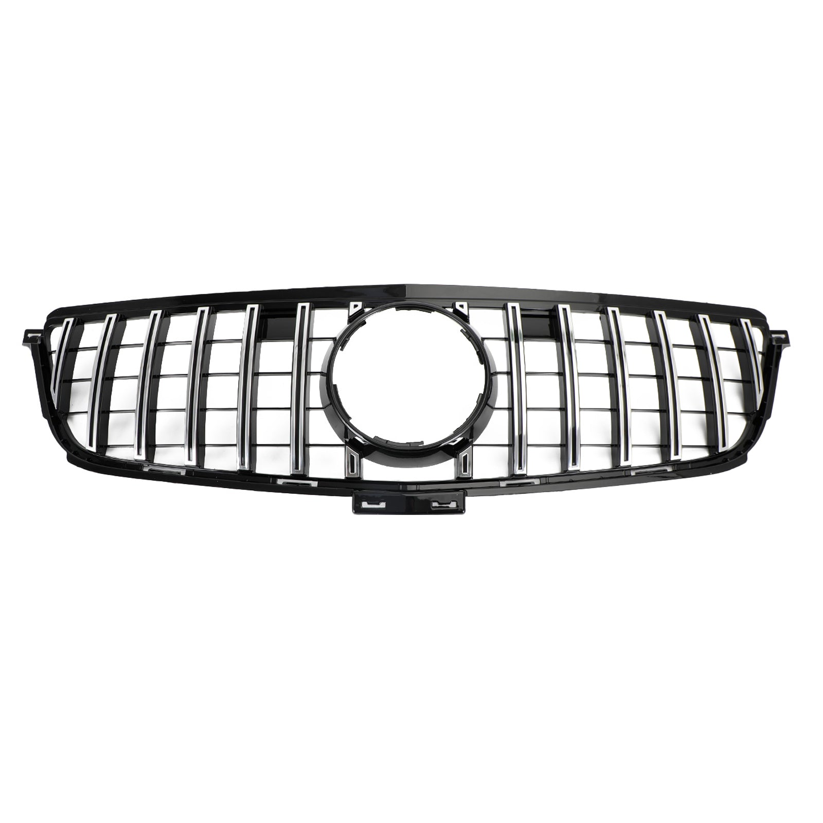 Mercedes-Benz 2012 – 2015 W166 Predná mriežka v štýle ML350 400 550 GTR, chrómová, čierna