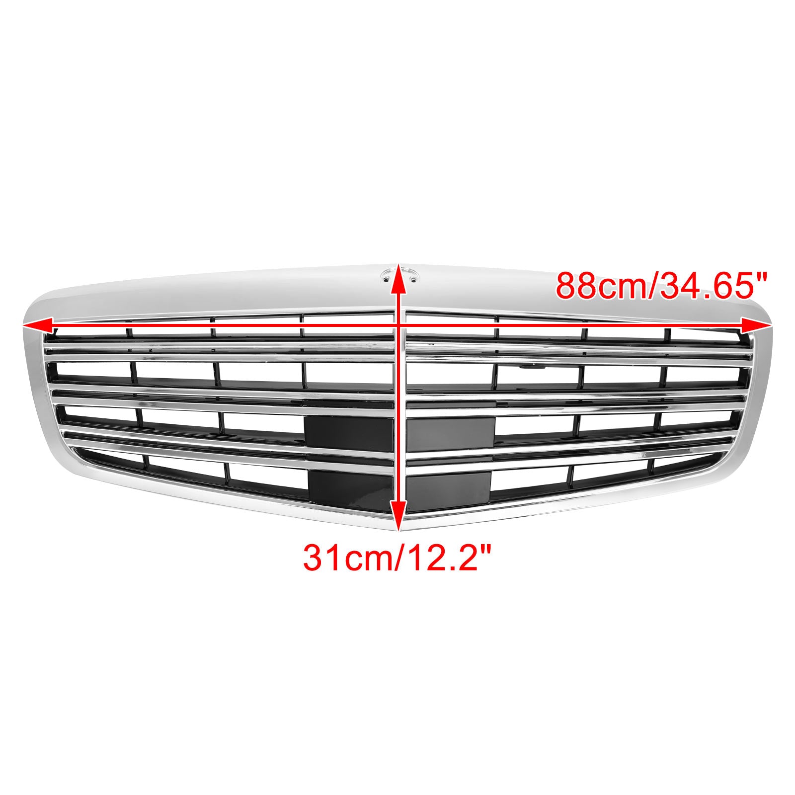 Mercedes-Benz Clase S 2010-2013 S400 S450 S550 S600 S65 S63 AMG W221 Parrilla delantera estilo AMG