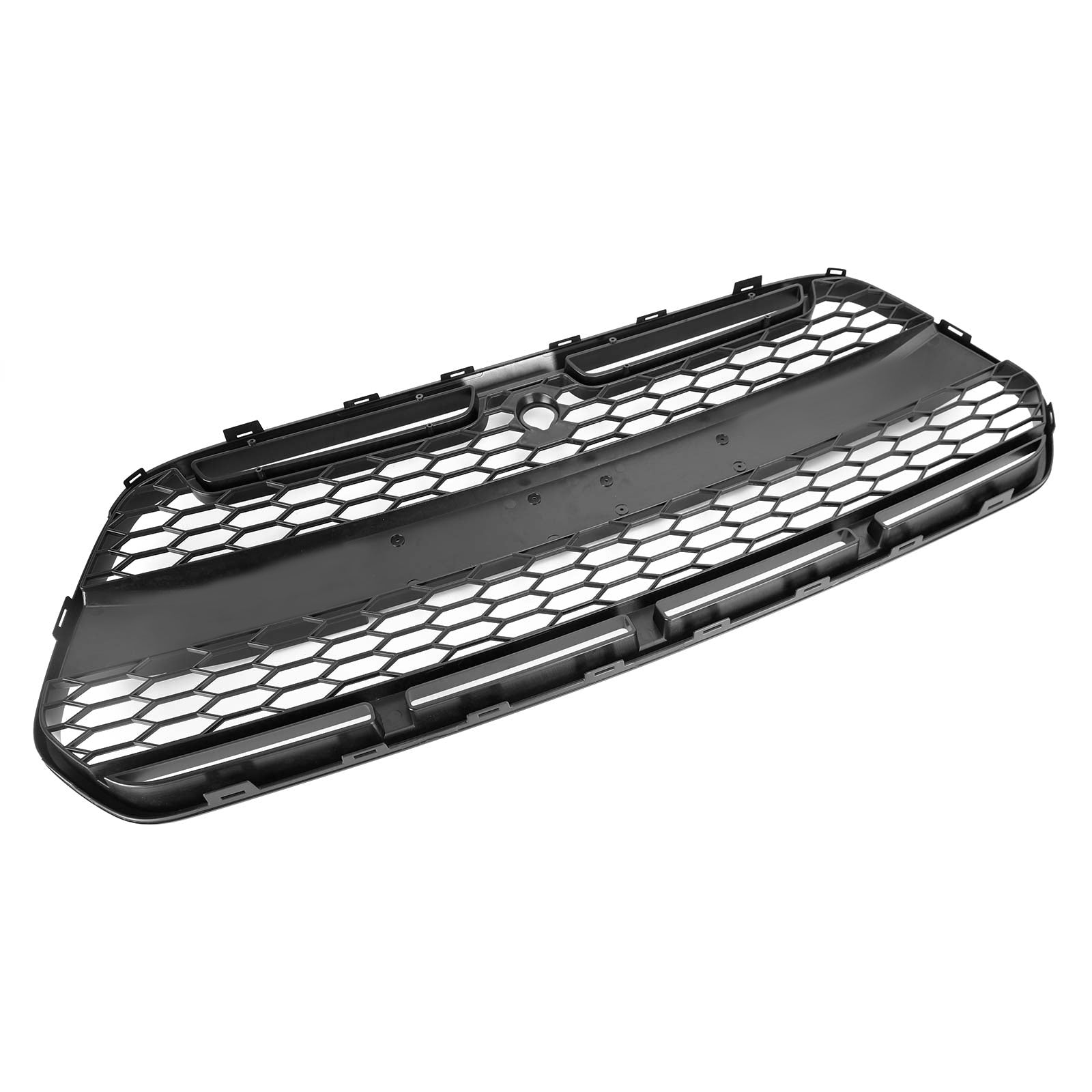 2015-2018 Ford Transit MK8 Raptor Upgrade Agressieve stijl Matzwarte voorbumpergrille