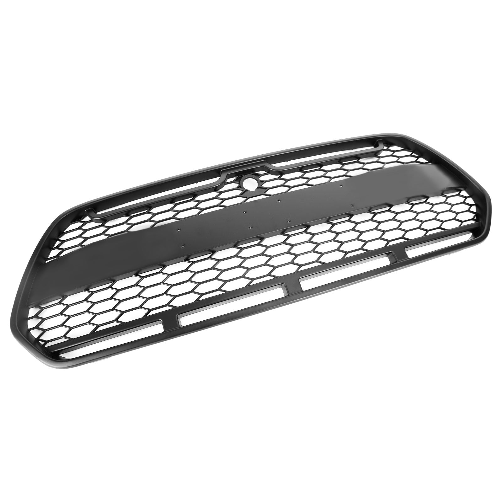 2015-2018 Ford Transit MK8 Raptor Upgrade Agressieve stijl Matzwarte voorbumpergrille