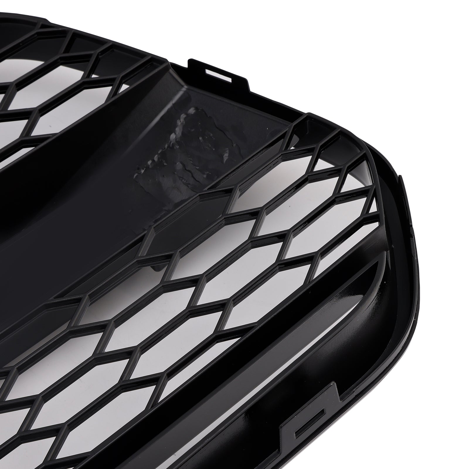 Parrilla de parachoques delantero para Ford Transit MK8 Raptor 2015-2018 con LED, color negro brillante