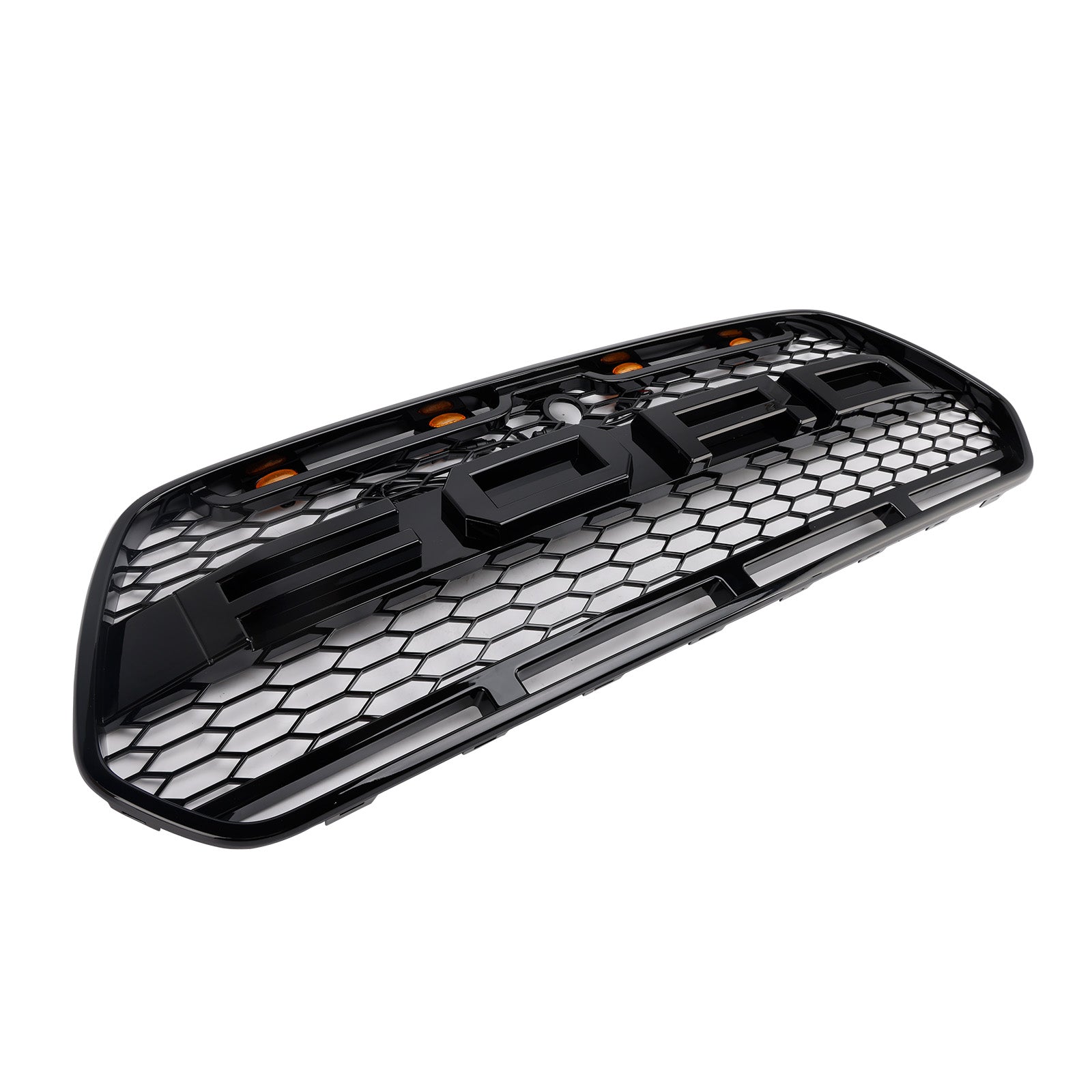 2015-2018 Ford Transit MK8 Raptor met LED glanzend zwarte voorbumpergrille