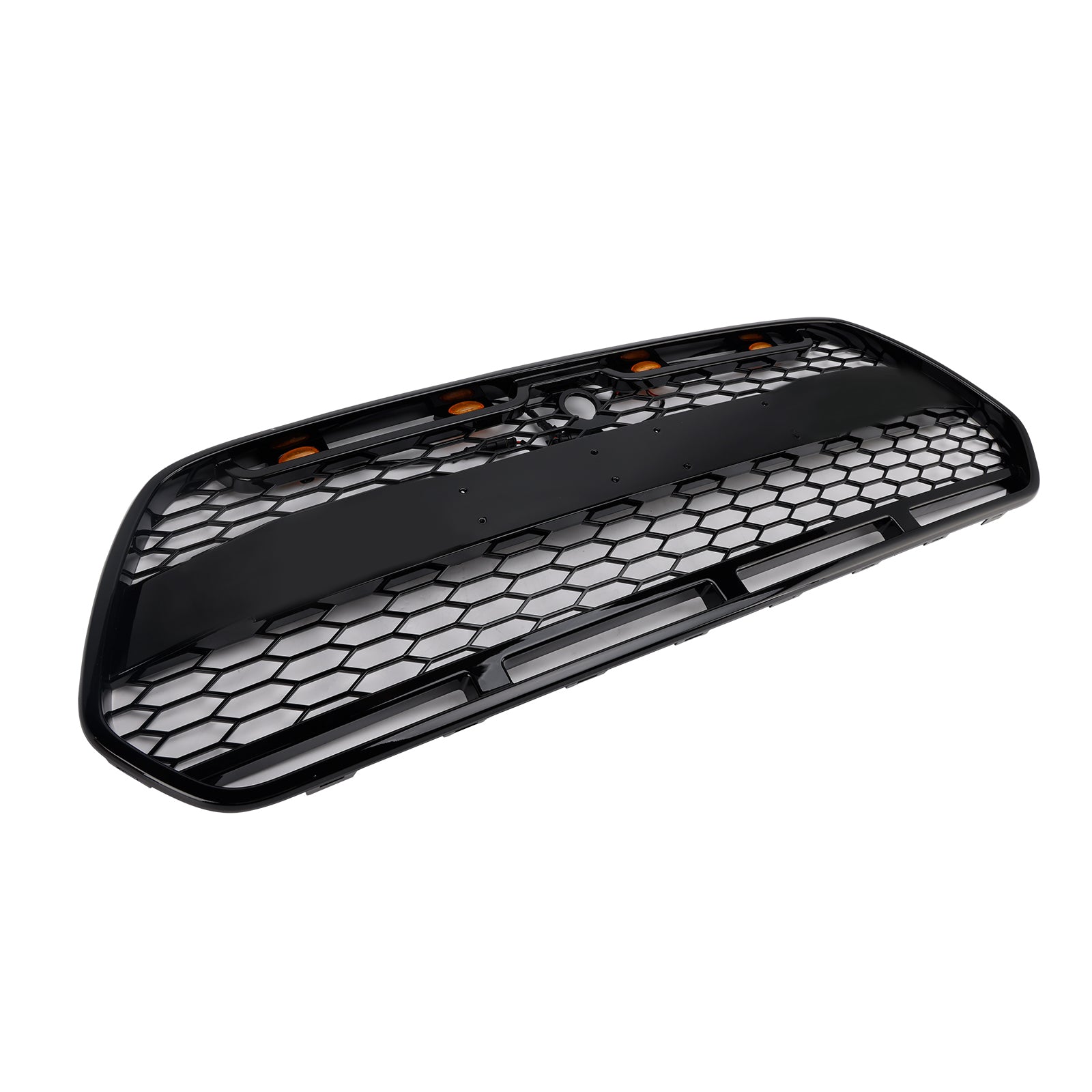 Parrilla de parachoques delantero para Ford Transit MK8 Raptor 2015-2018 con LED, color negro brillante