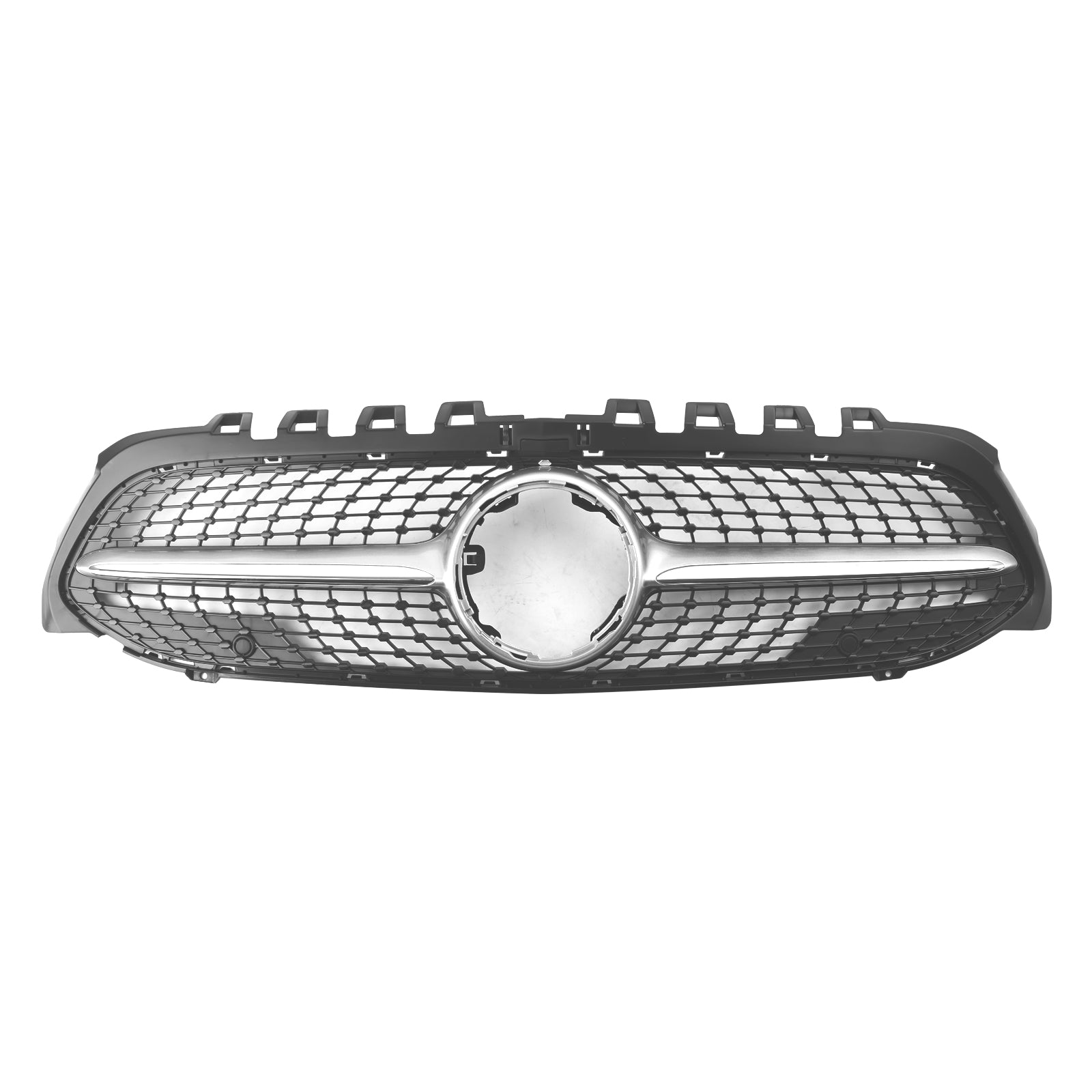 2019-2023 Benz A-Klasse W177 Diamond Front Bumper Grille Zwart