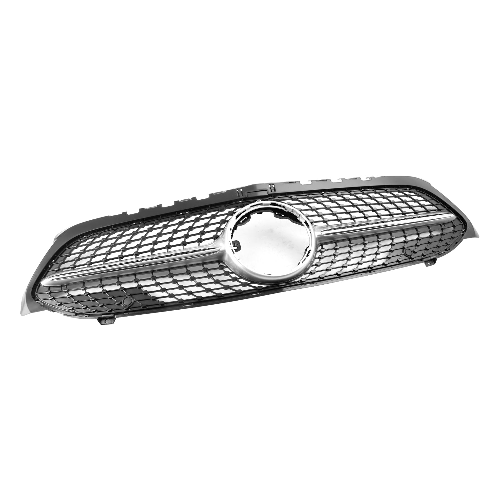 2019-2023 Benz A-Klasse W177 Diamond Front Bumper Grille Zwart