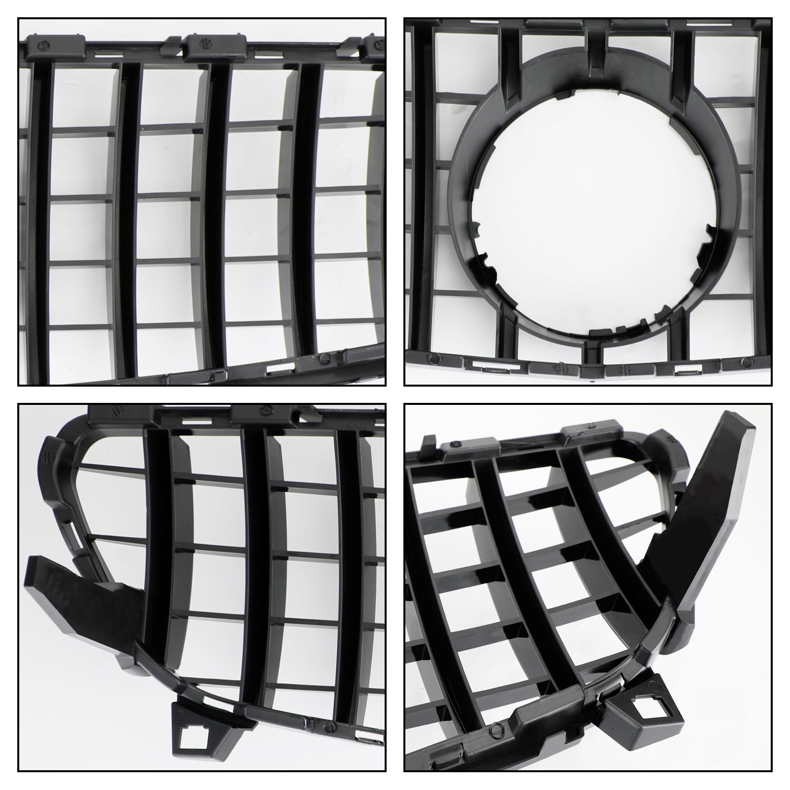 2016 2017 2018 A CLASS W176 MERCEDES BENZ GTR Style Front Bumper Grille Grill