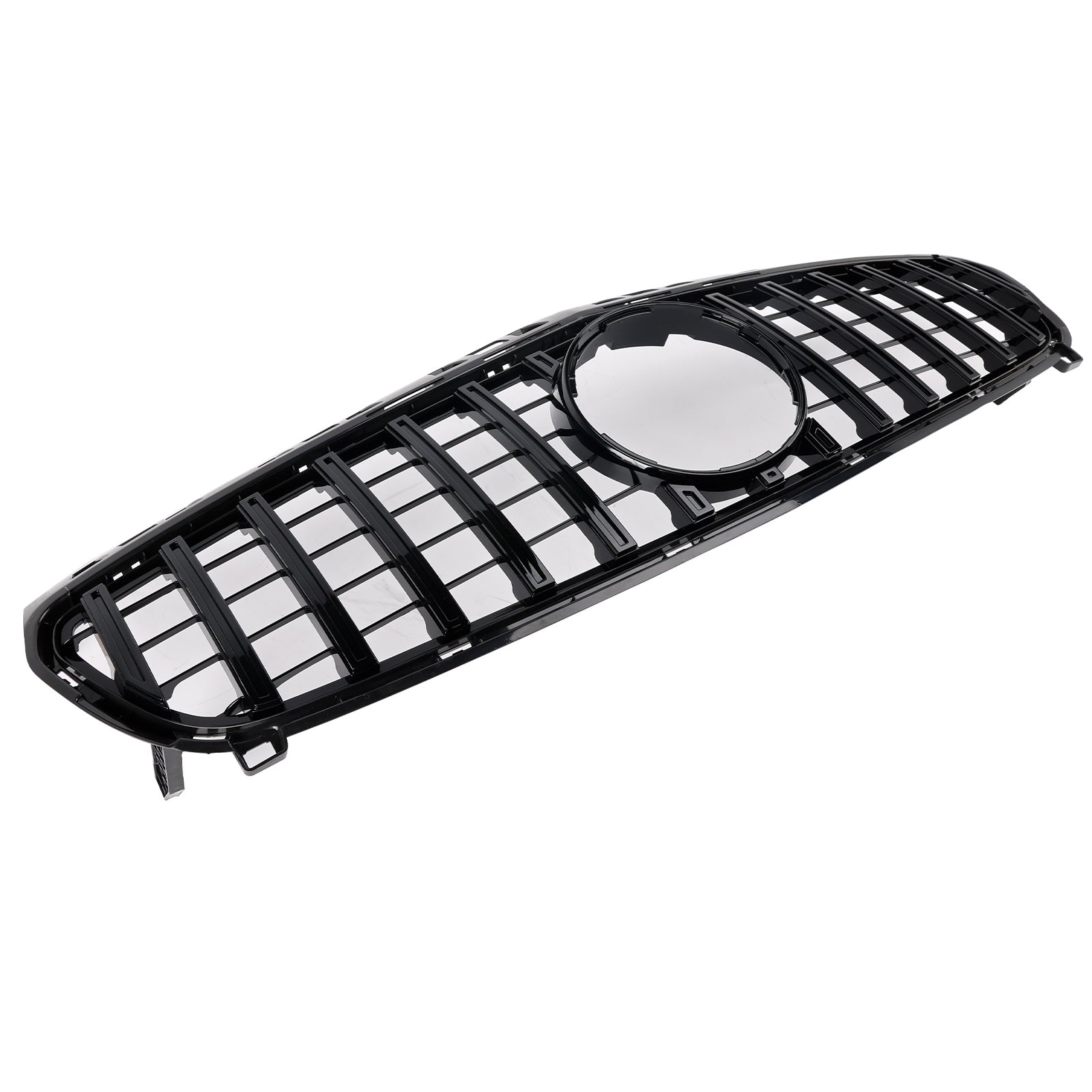 A CLASS W176 2013-2015 Mercedes Benz Gloss Black Front Bumper Grille Grill