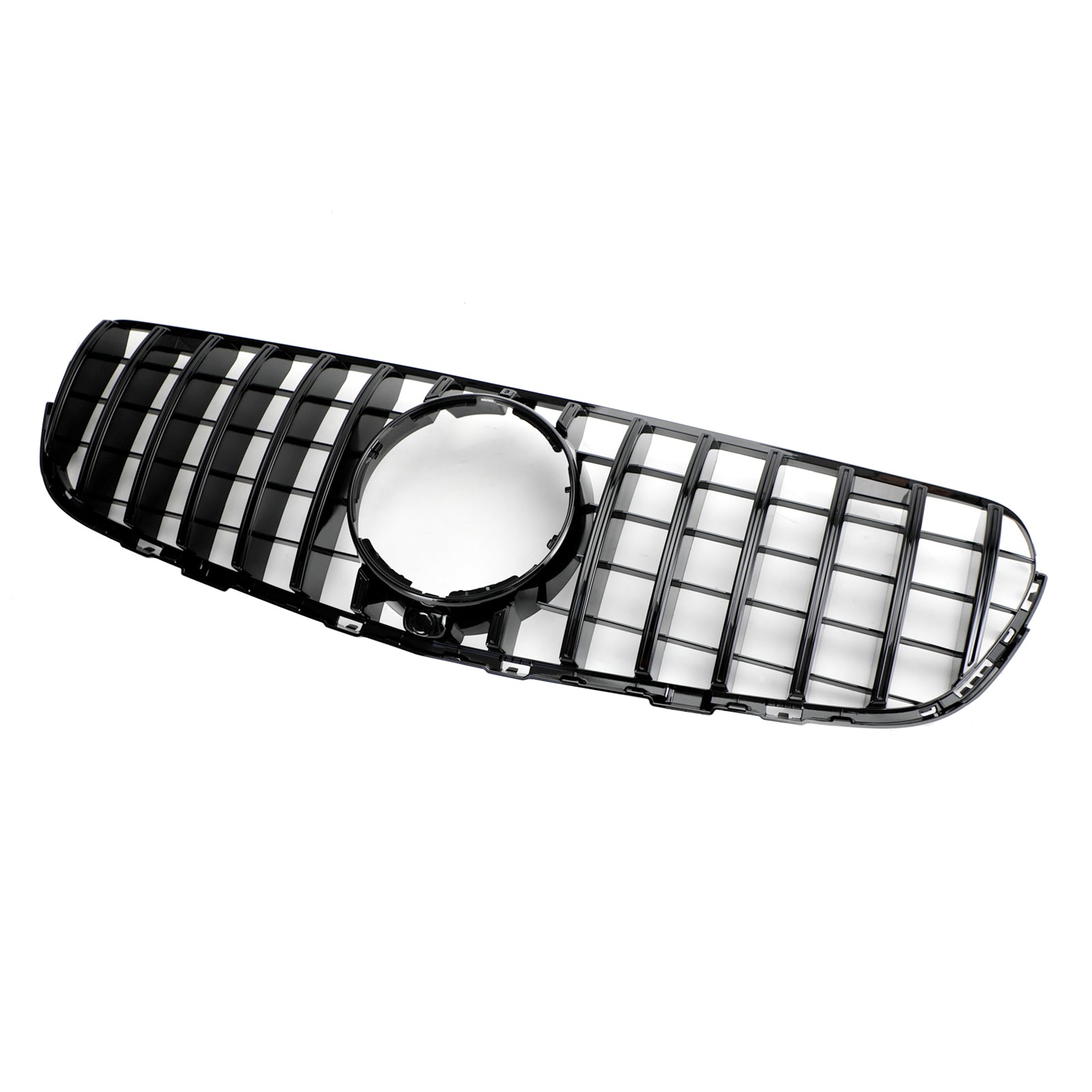 GLC X253 C253 2015-2019 Mercedes Benz Front Bumper Grille Grill Gloss Black
