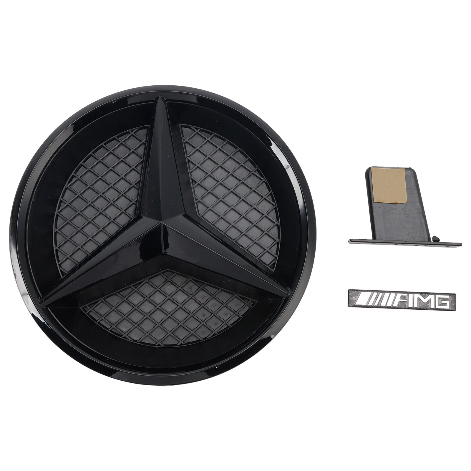 2015-2019 Mercedes Benz GLC X253 C253 Front Bumper Grill Grill Gloss Black