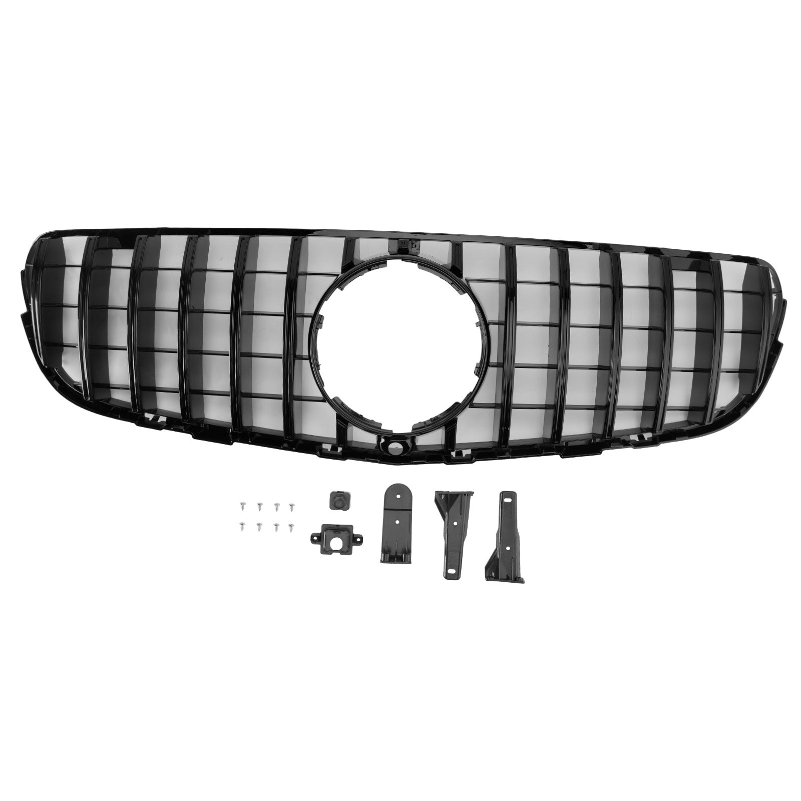 2015-2019 Mercedes Benz GLC X253 C253 Grille de pare-chocs avant noir brillant