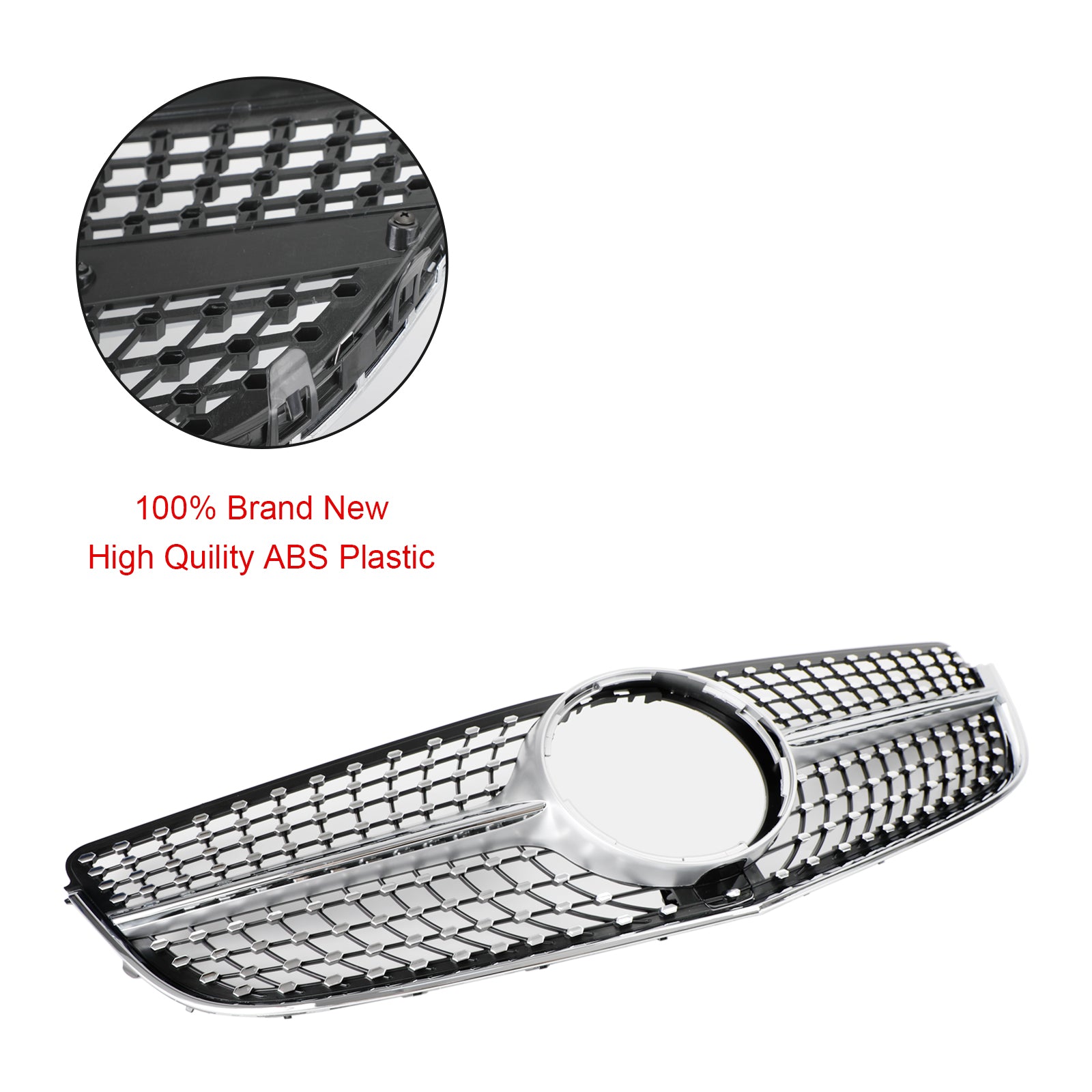 2014 2015 2016 2017 Mercedes E-KLASSE W207 Coupé Voorbumper Grille Grill Diamond