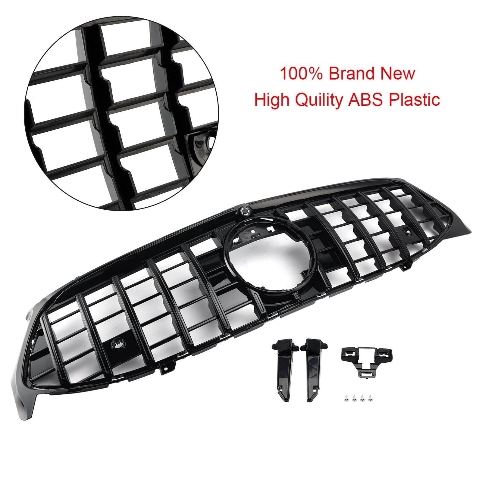 CLA Class Mercedes Benz 2020-2023 W118 C118 GTR Black Front Bumper Grille Grill