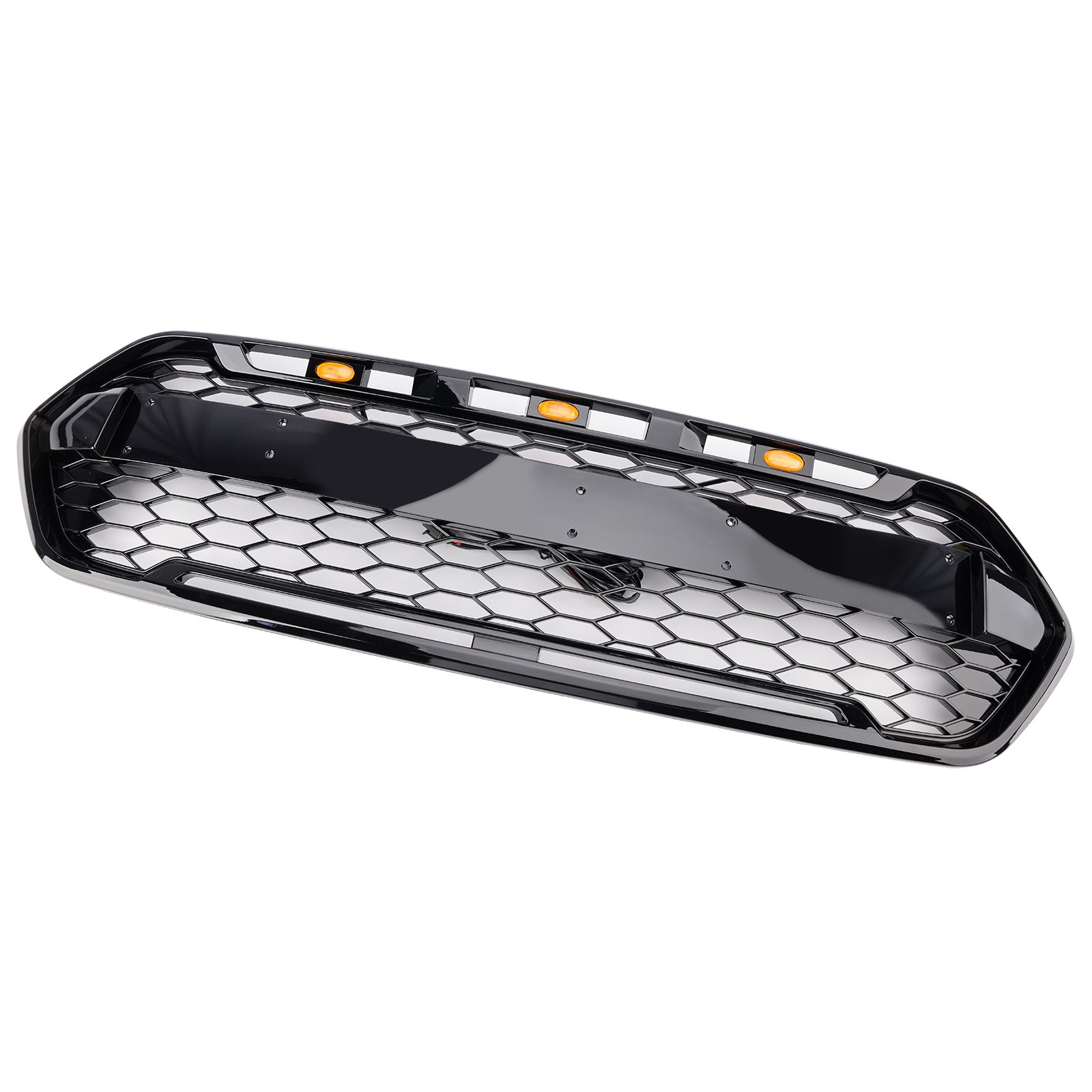 Raptor Style 2018-2023 Ford Transit Custom Trail met 3LED matzwarte voorbumpergrille