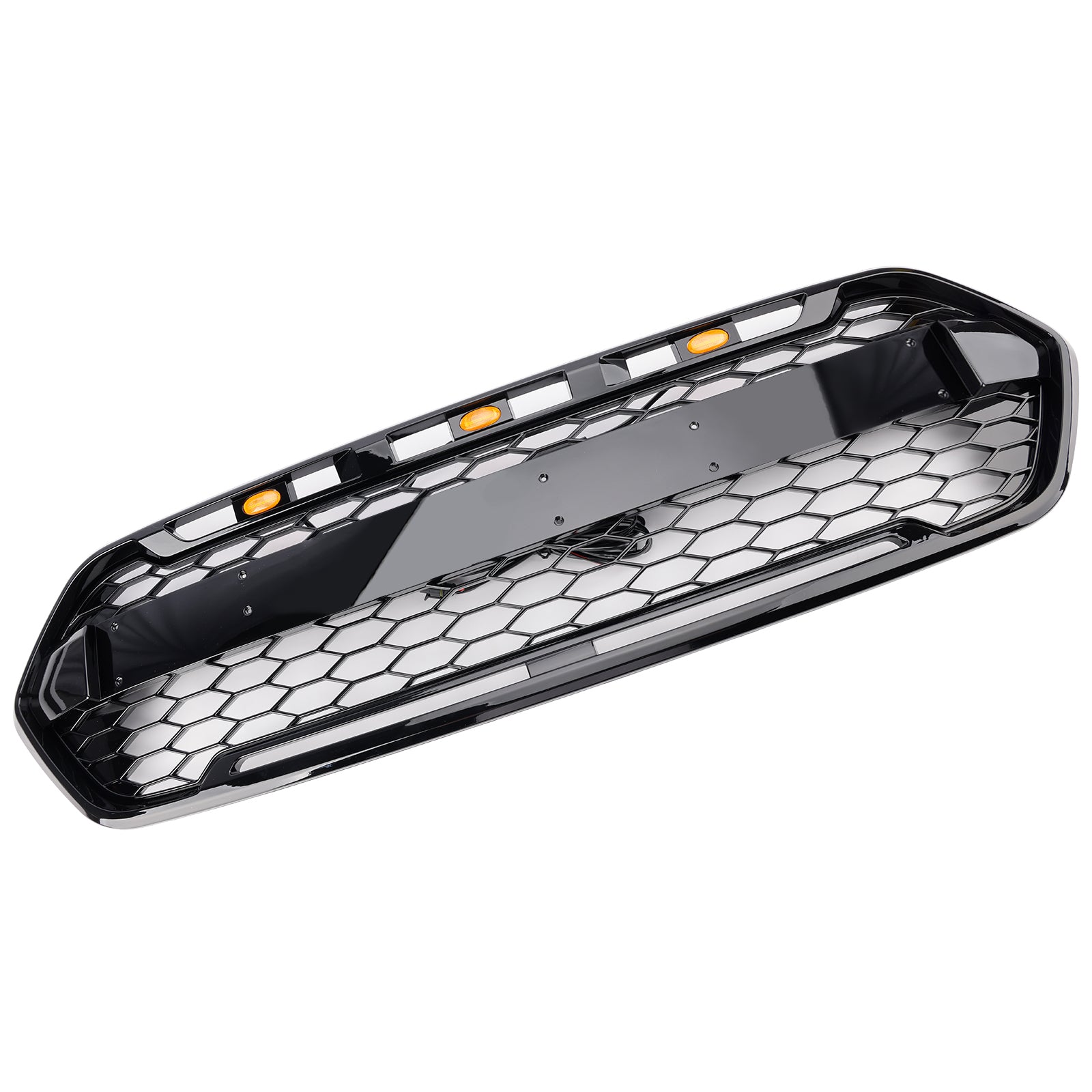 Raptor Style 2018-2023 Ford Transit Custom Trail met 3LED matzwarte voorbumpergrille