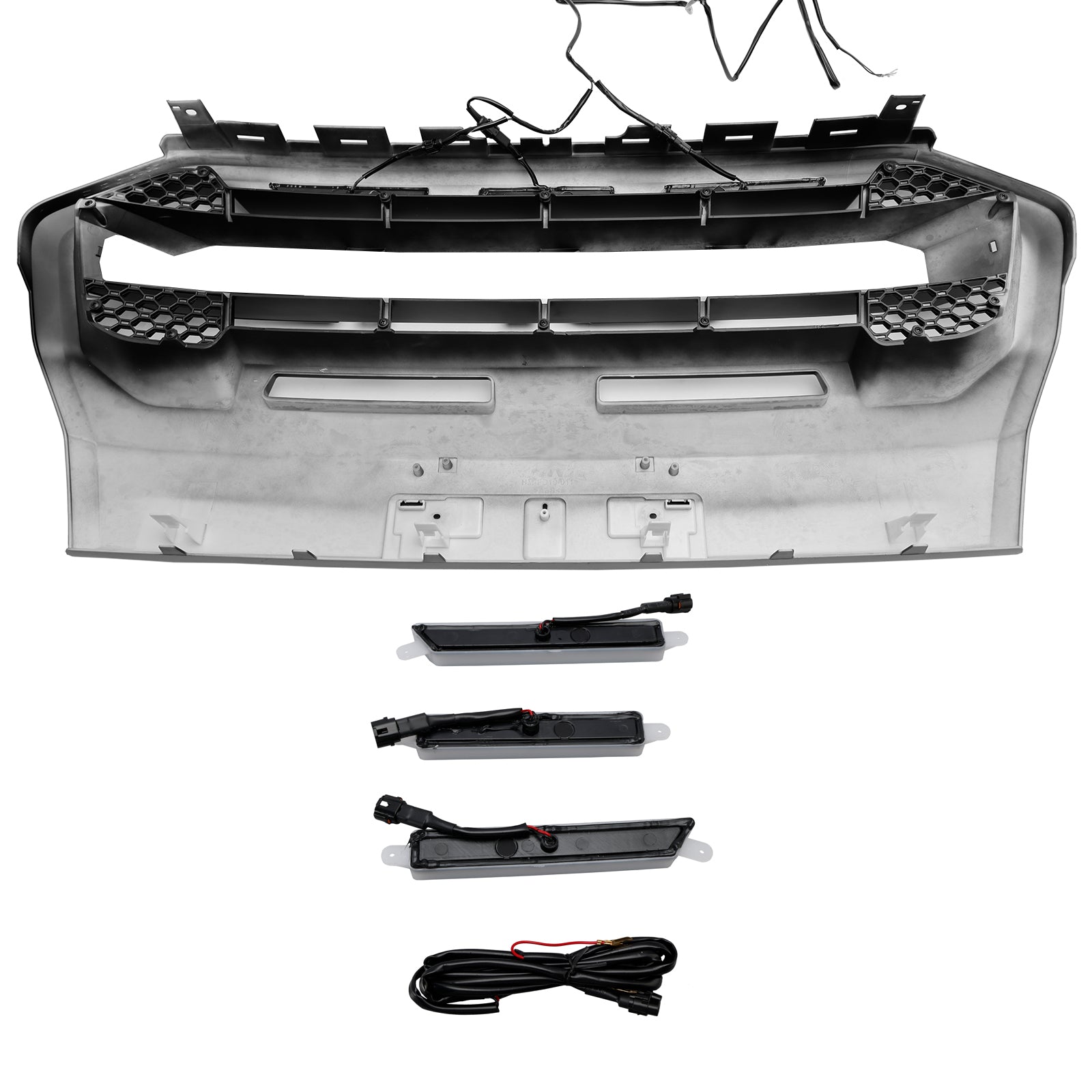 2019-2023 Ford Ranger T8 com Raptor Raptor LED grade de pára-choques dianteiro
