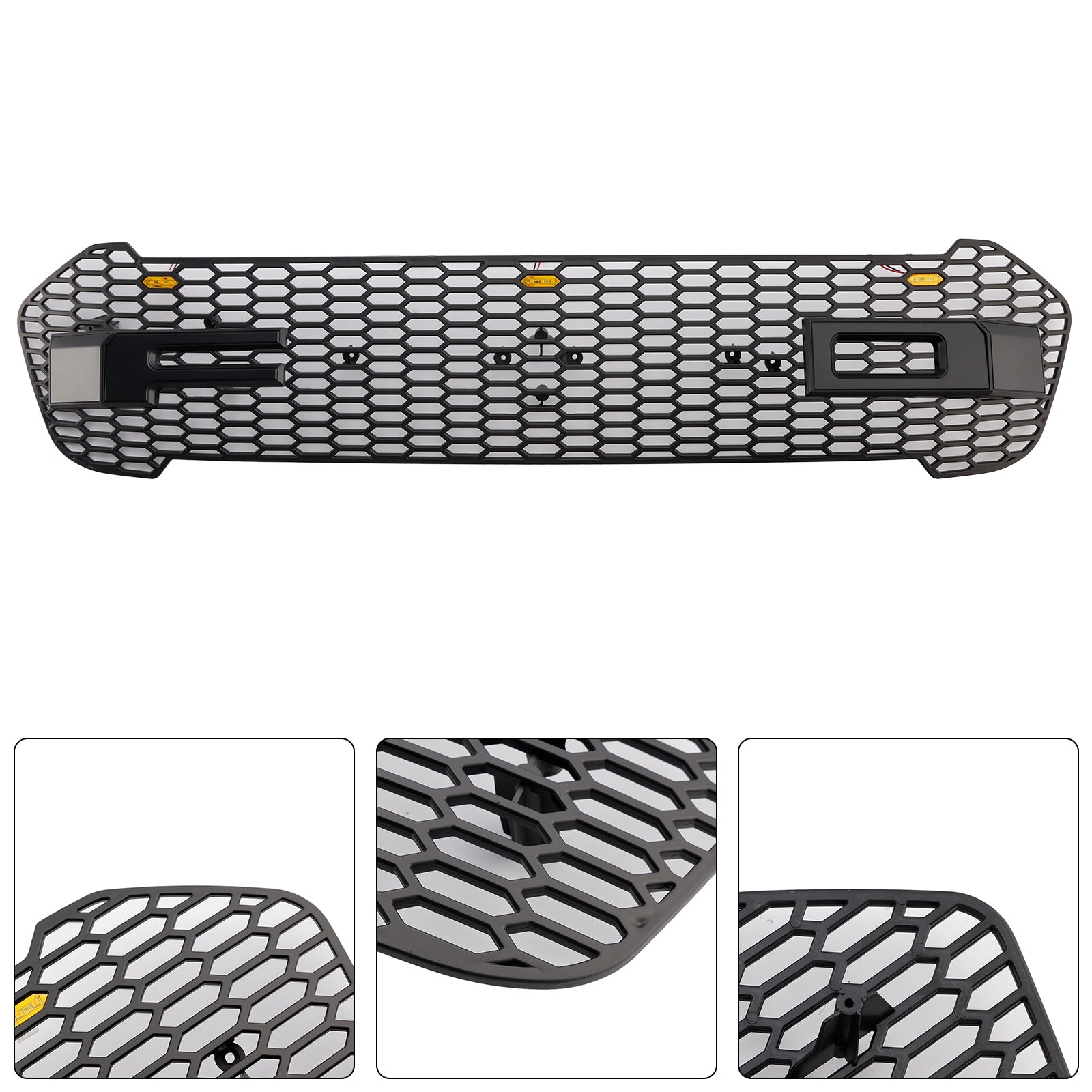 2019 2020 2021 2022 2023 Ford Ranger T8 W/LED Raptor Style Voorbumper Grille Grill