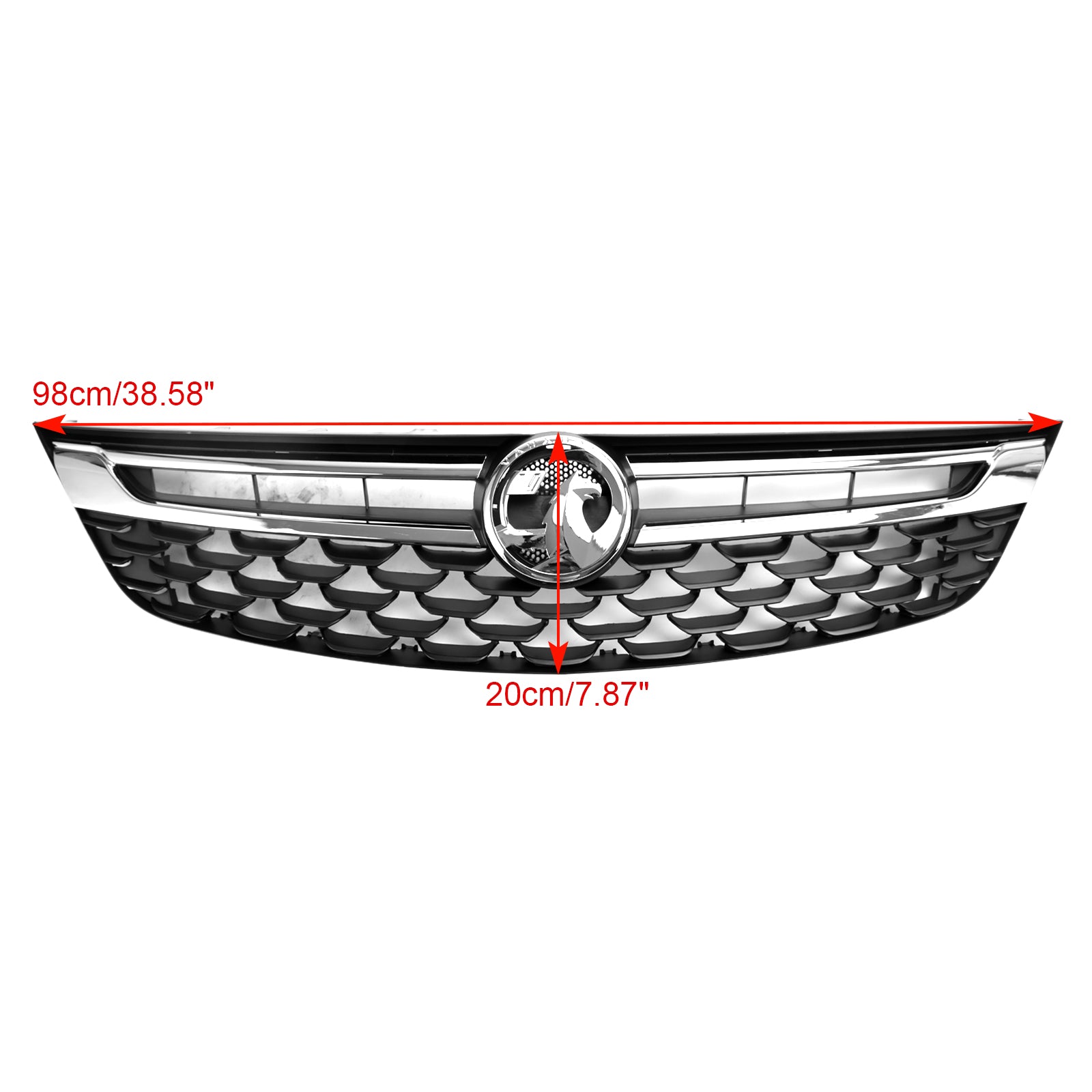 2015 2016 2017 2018 2019 Facelift OPEL Vauxhall Astra K Voorbumpergrille Zwart Chroom 13464791 13423642