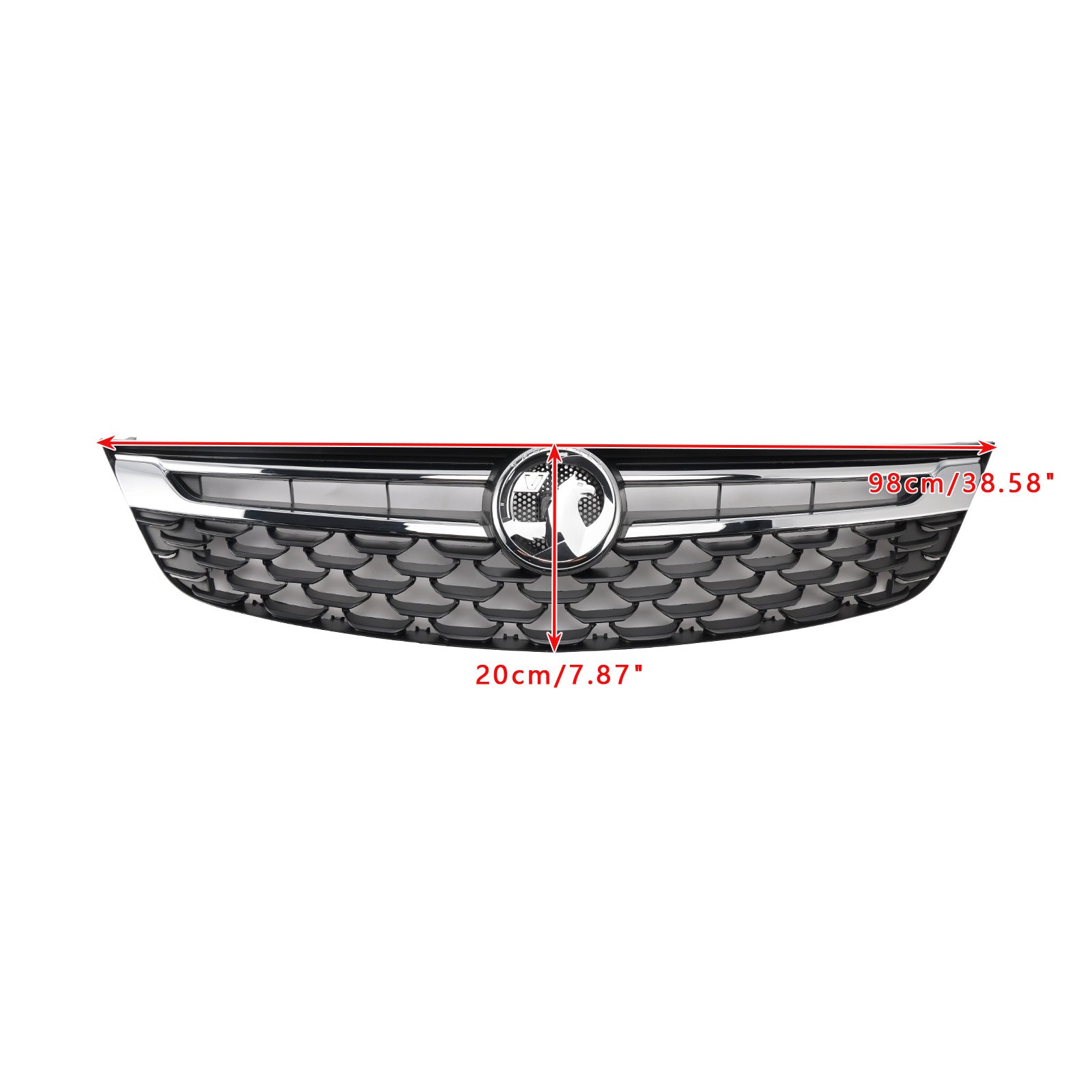 2015-2019 OPEL ASTRA K Facelift Front Bumper Grill Grille 13464791 Black Chrome