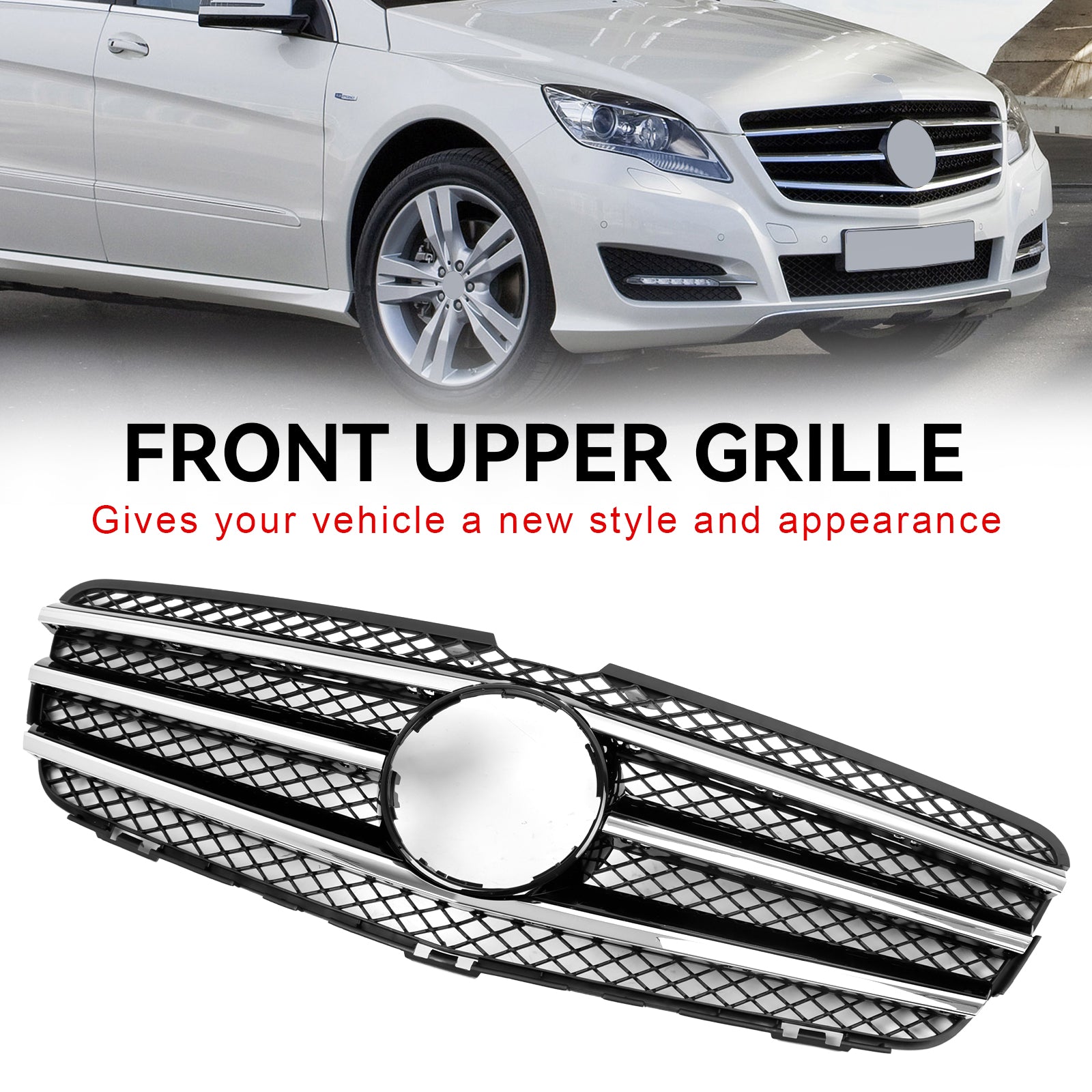 Mercedes-Benz R-klass W251 2010-2013 Främre stötfångargrill Grill A2518801583