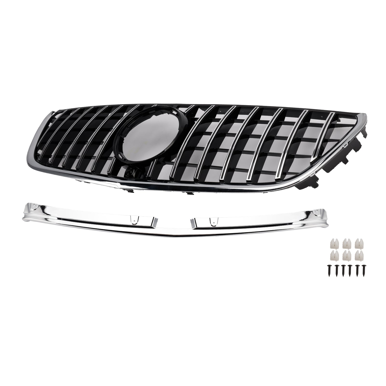Mercedes-Benz Vito 2014-2023 W447 Chromen voorbumpergrille GT-stijl