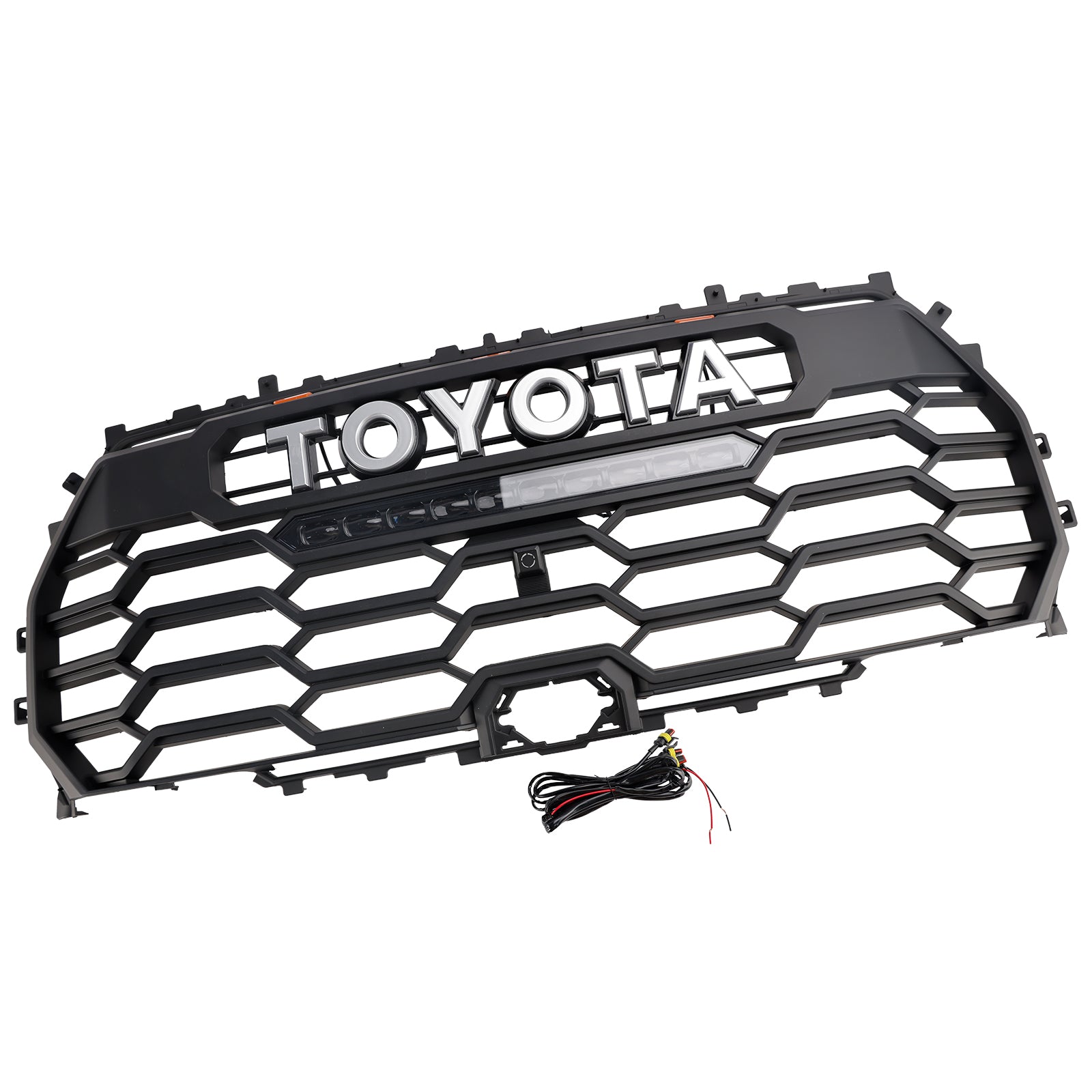 2022-2025 Toyota Tundra TRD PRO Matte Black Front Grill Grille With Camera Hole 53101-0C220 53101-0C220
