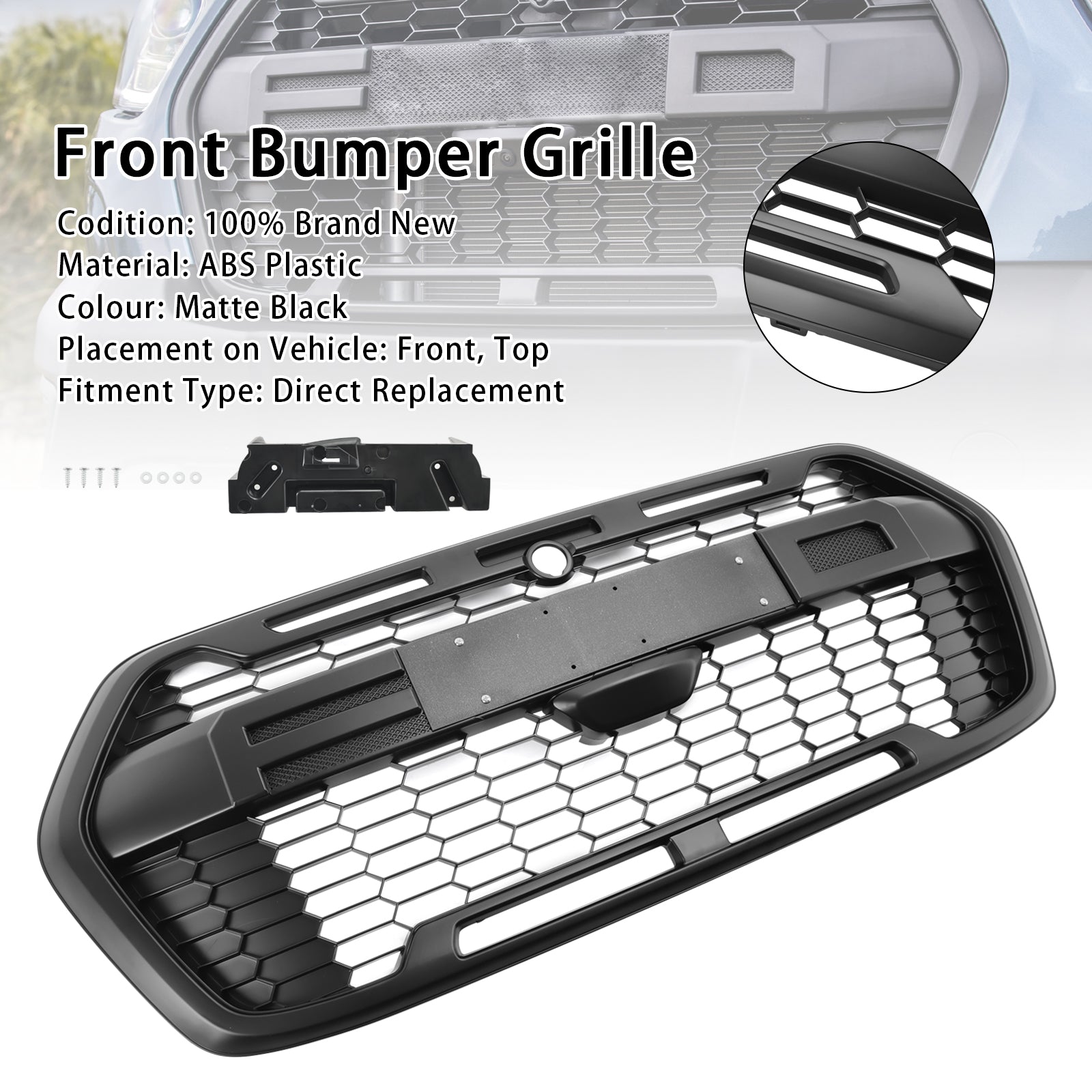 2019-2024 Ford Transit MK8 Trail Raptor-stijl voorbumpergrille 2467809