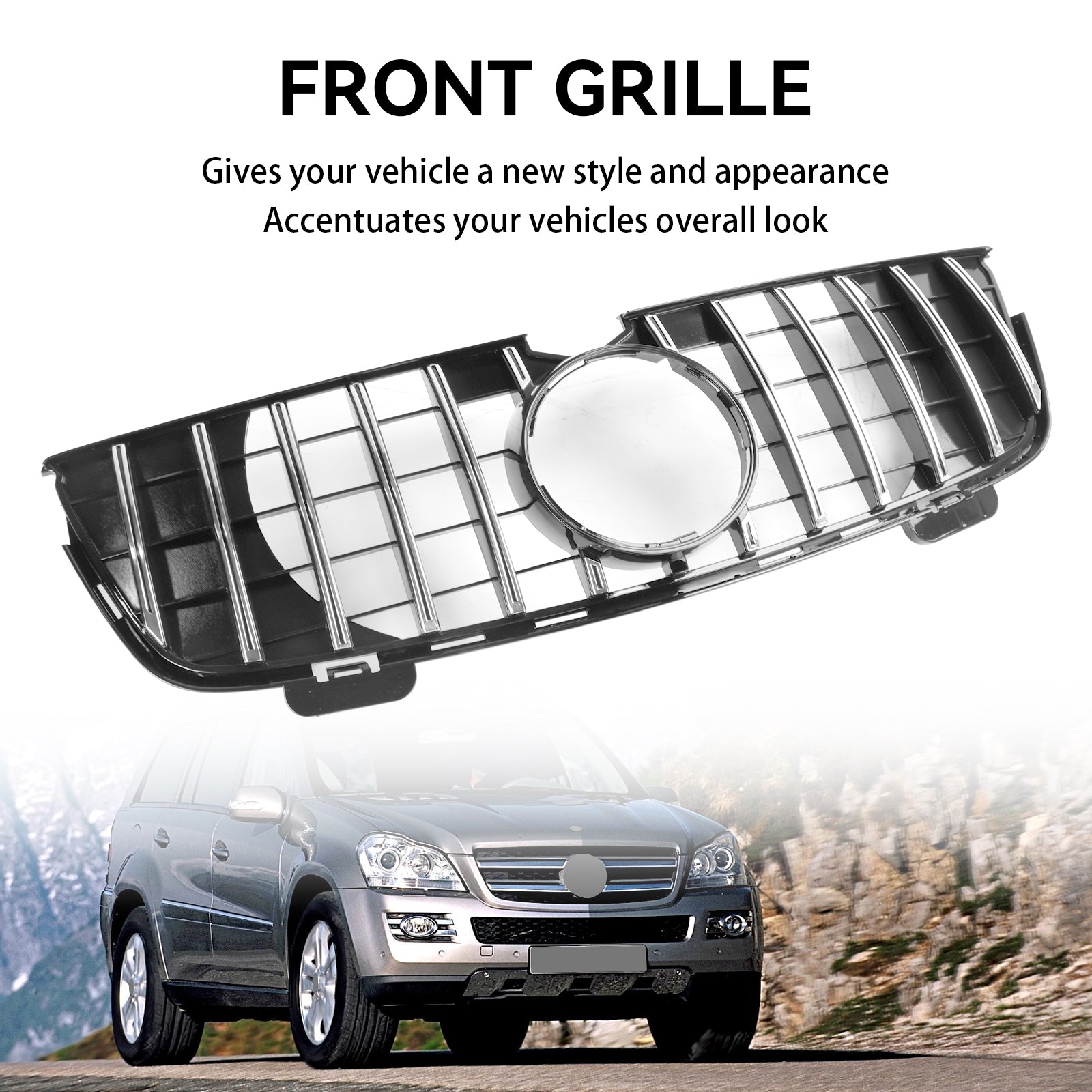 2007-2009 Mercedes Benz GL-Klasse X164 GL450 GT Voorbumpergrille Grill