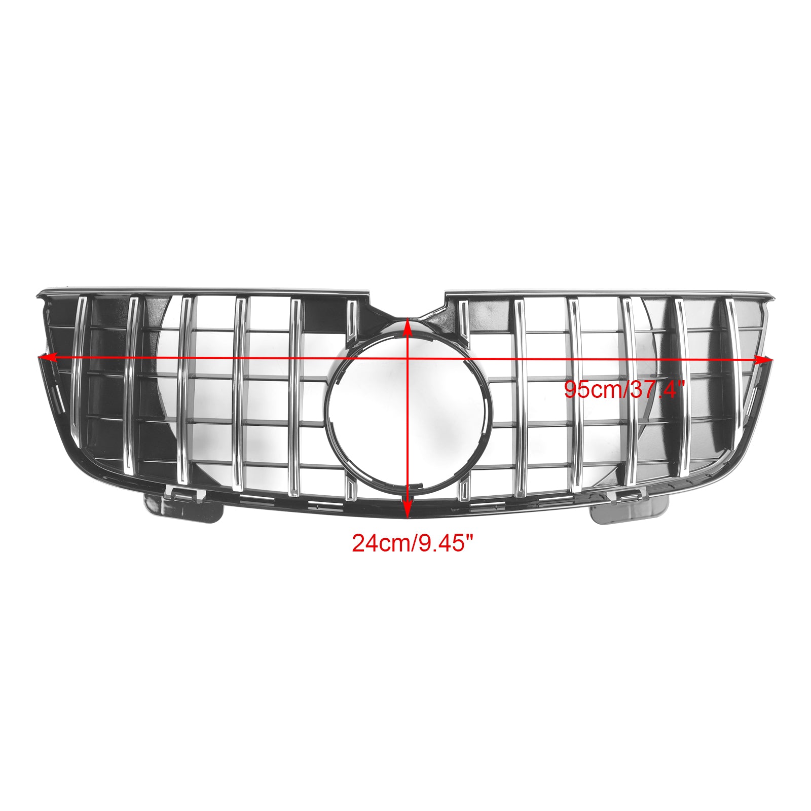 2007 2008 2009 Mercedes Benz GL-Klasse X164 GL320 GL450 GL350 GT Voorbumper Grille Grill Chroom