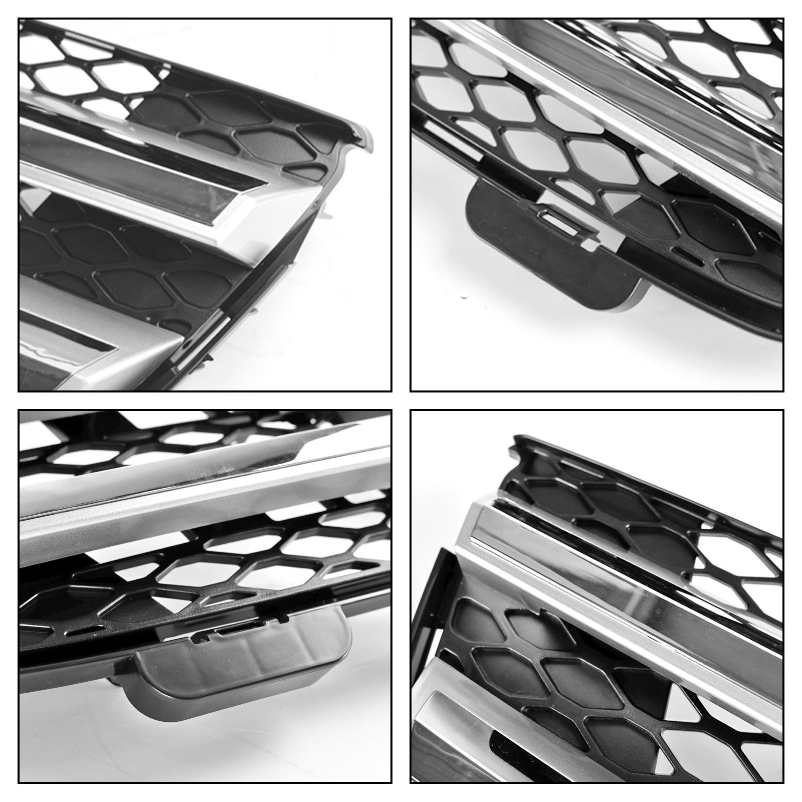 2010-2012 Mercedes Benz GL-Klasse X164 GL350 Voorbumper Grille Grill Chroom