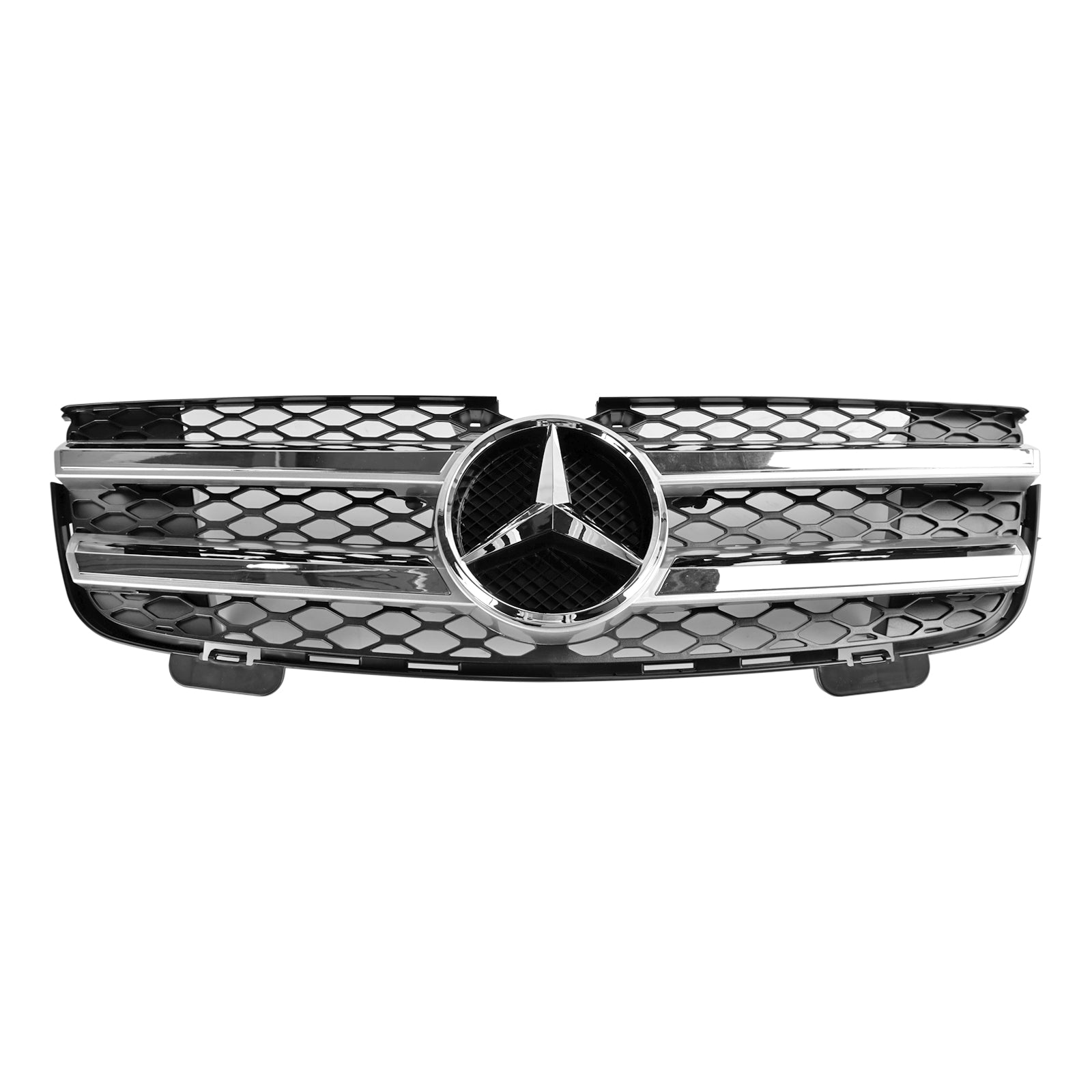 Grille de pare-chocs avant pour Mercedes Benz classe GL X164 2007-2009 Chrome