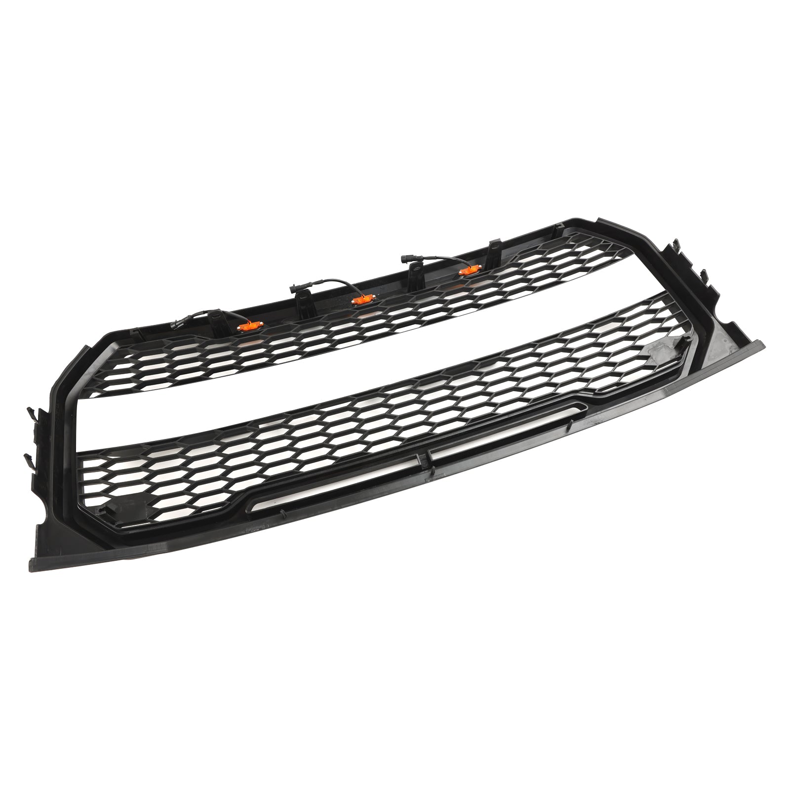 2015-2017 Ford F150 Raptor Style W/ LED Replacement Front Bumper Grill Grille