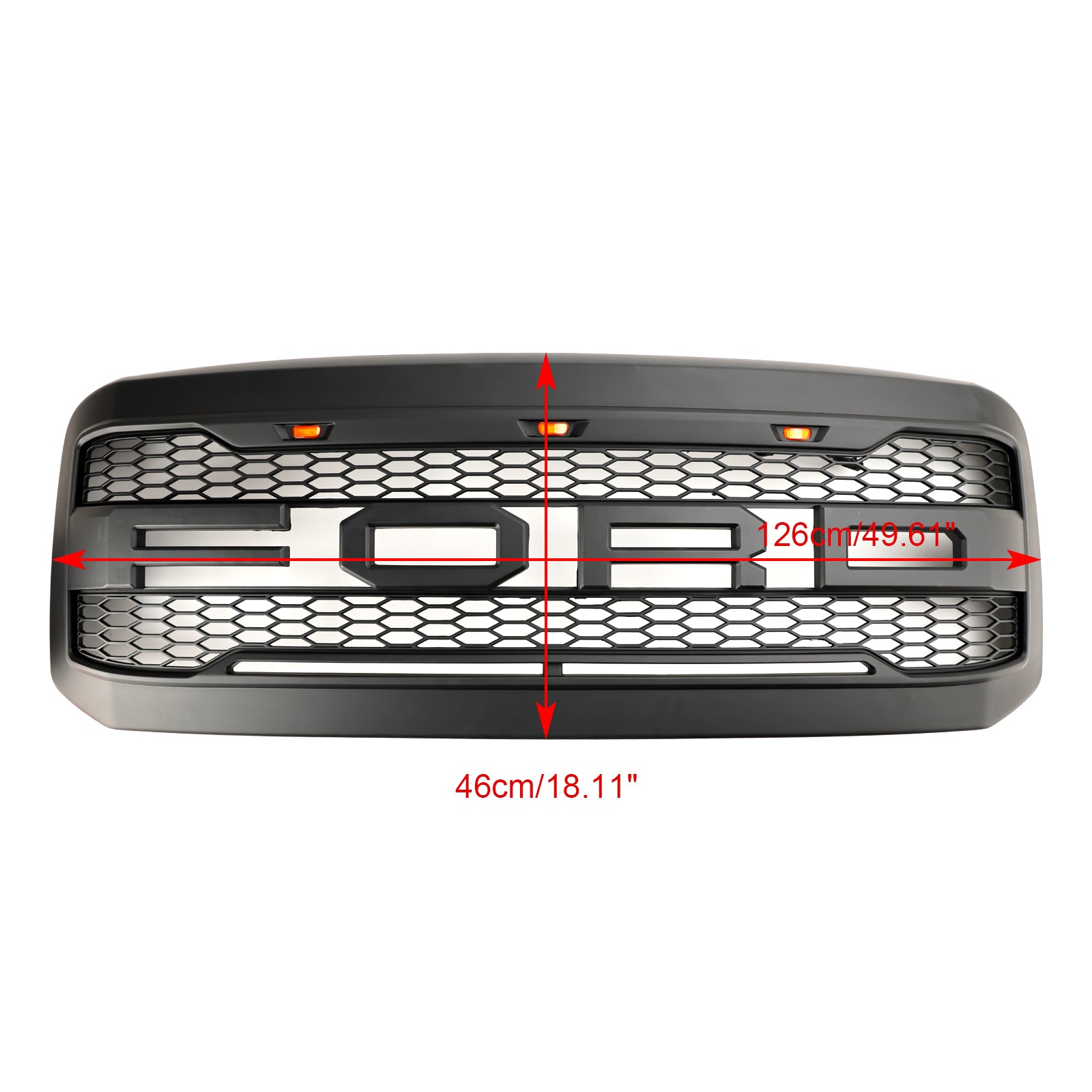 2005 2006 2007 Ford F250 F350 Super Duty met LED-voorbumpergrille