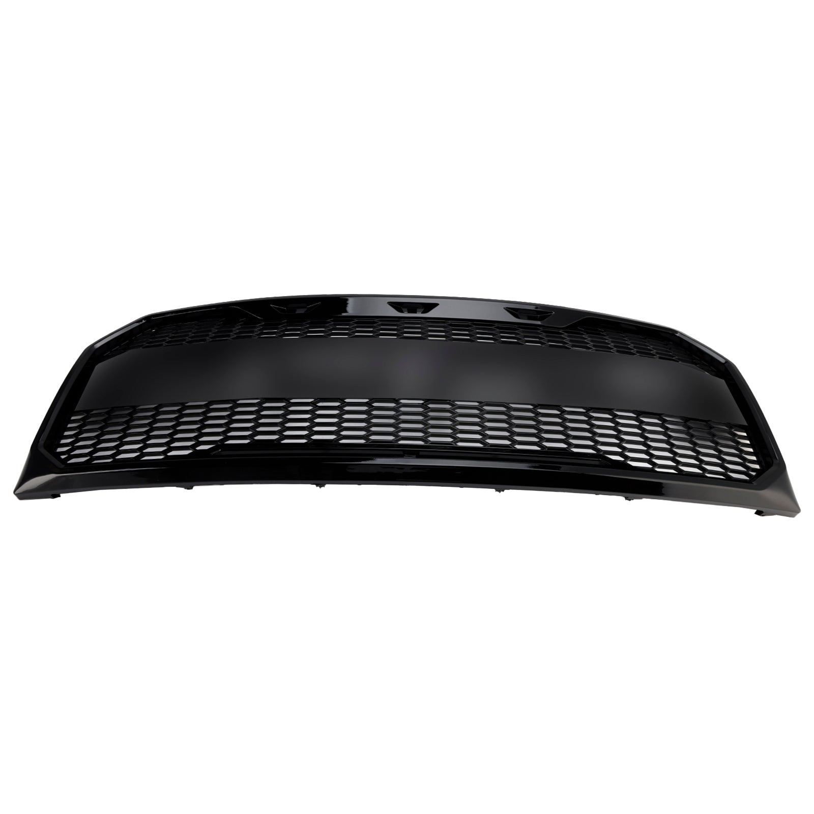 2009-2014 Ford F150 Gloss Black Raptor Style Front Bumper Grille Grill