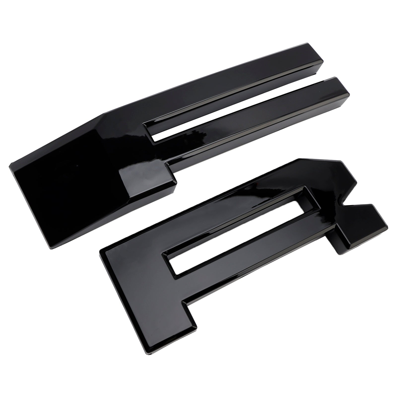 Gloss Black Raptor Style Front Bumper Grille Grill Fit Ford F150 2009-2014