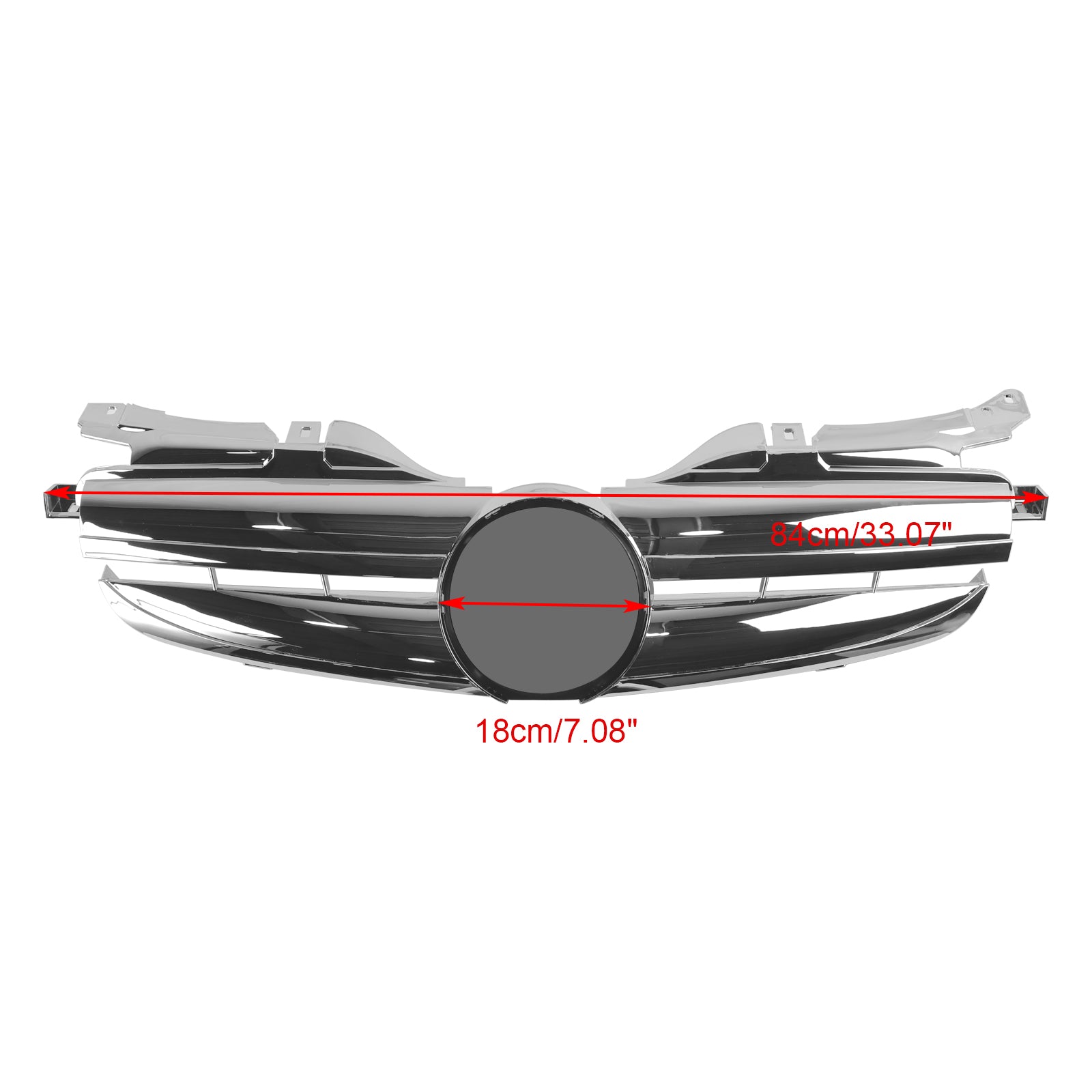 1998 1999 2000 2001 2002 2003 2004 SLK-Class R170 SLK320 SLK230 SLK200 Mercedes Benz Front Bumper Grill Grille