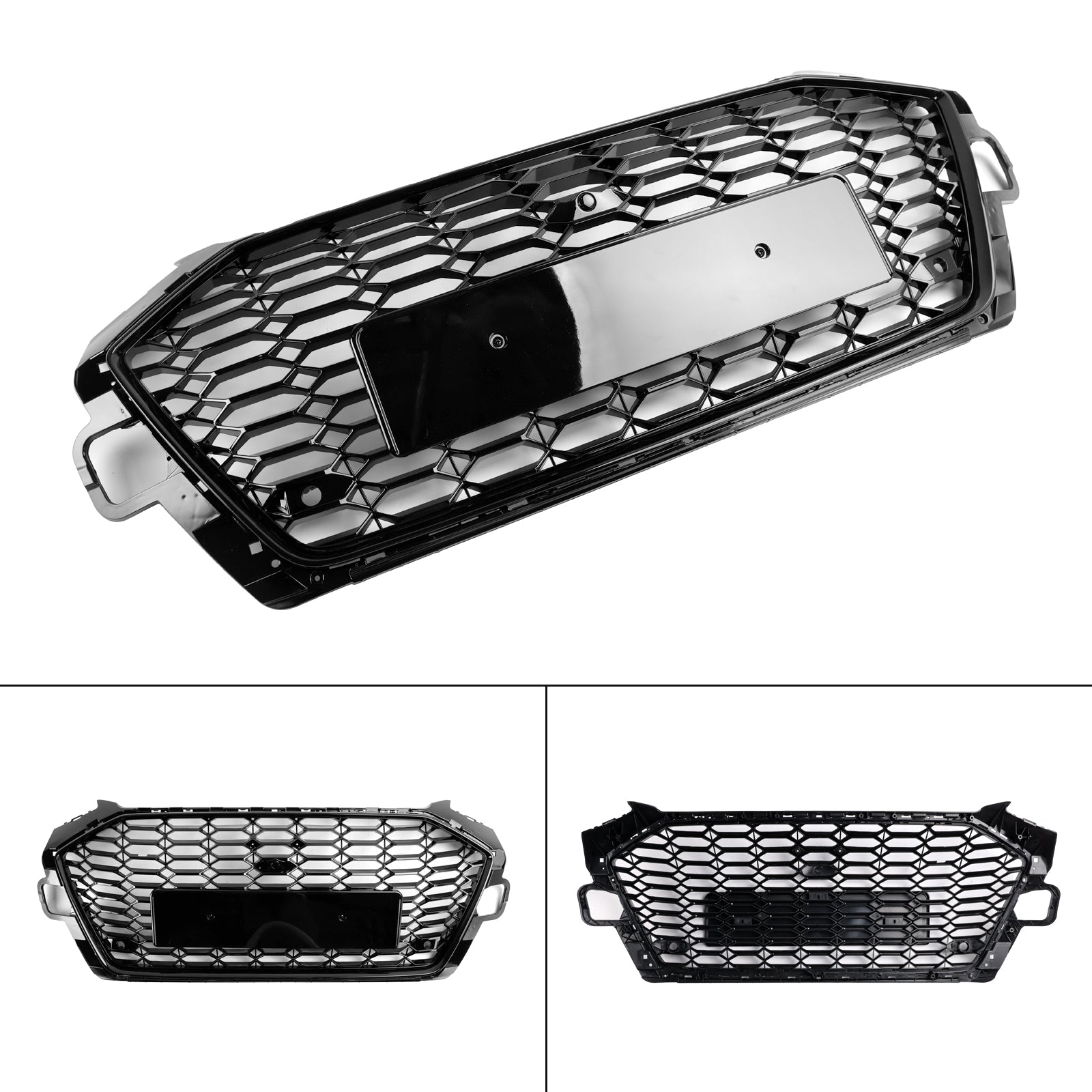 2020-2022 Audi A4 B9.5 A4 S-Line S4 RS4-stil støtfangergrill foran, grill 8W0853651D
