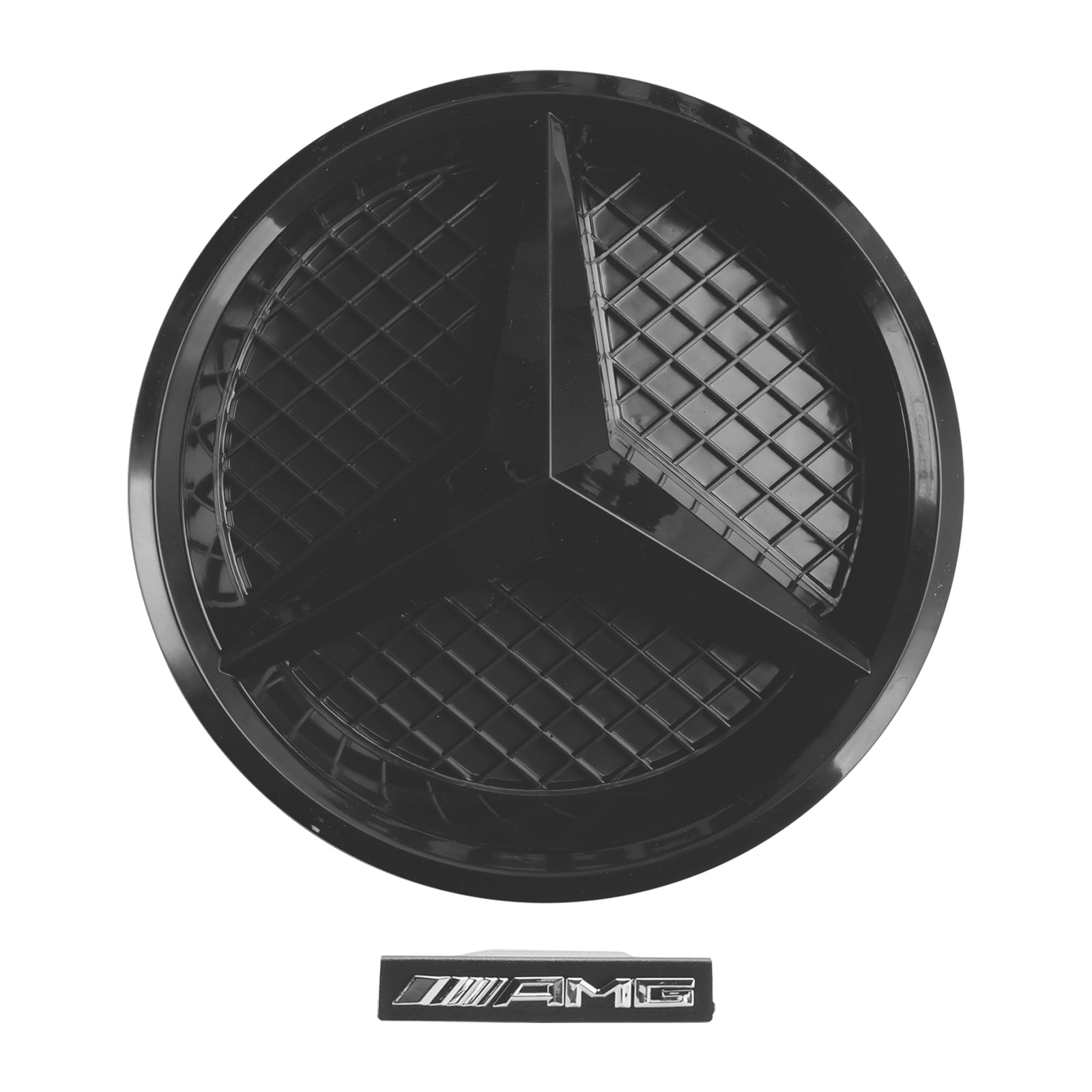 2017 2018 2019 Mercedes-Benz GLA W156 X156 Front Grille Facelift Zwart