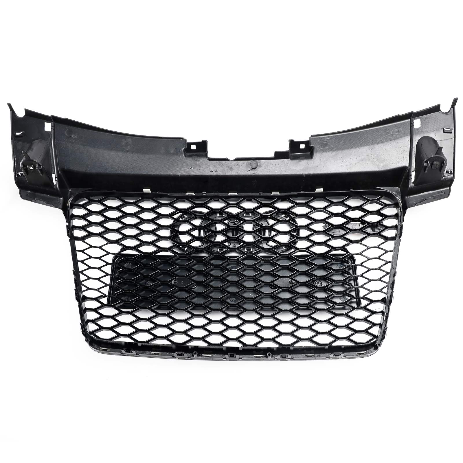 2006-2014 Audi TT TTS RS Style Front Honeycomb Grille Grill Gloss Black