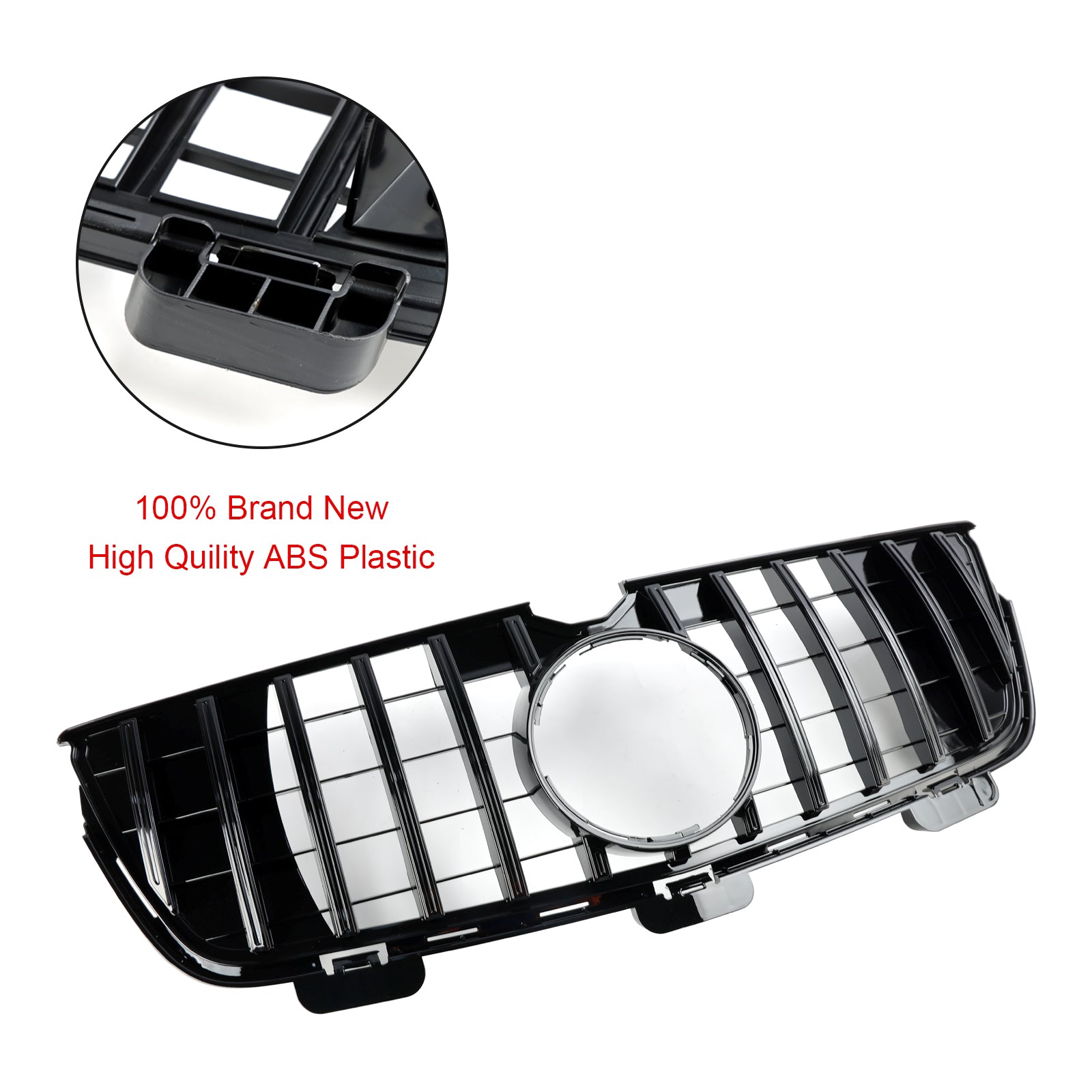 2010-2012 Mercedes-Benz GL X164 GL450 GL500 Voorbumper Grill Grille Chroom