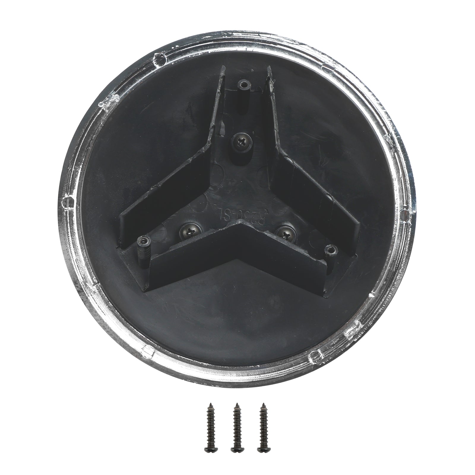 2007-2008 Mercedes Benz R230 SL550 SL600 1 aleta estrella parachoques delantero parrilla superior