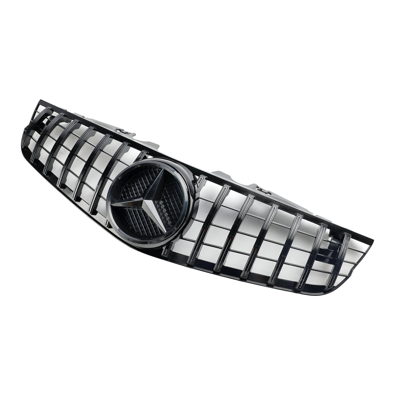 2009-2012 Mercedes Benz SL-SL-SLAS R230 SL550 SL600 Predný nárazník Horný gril
