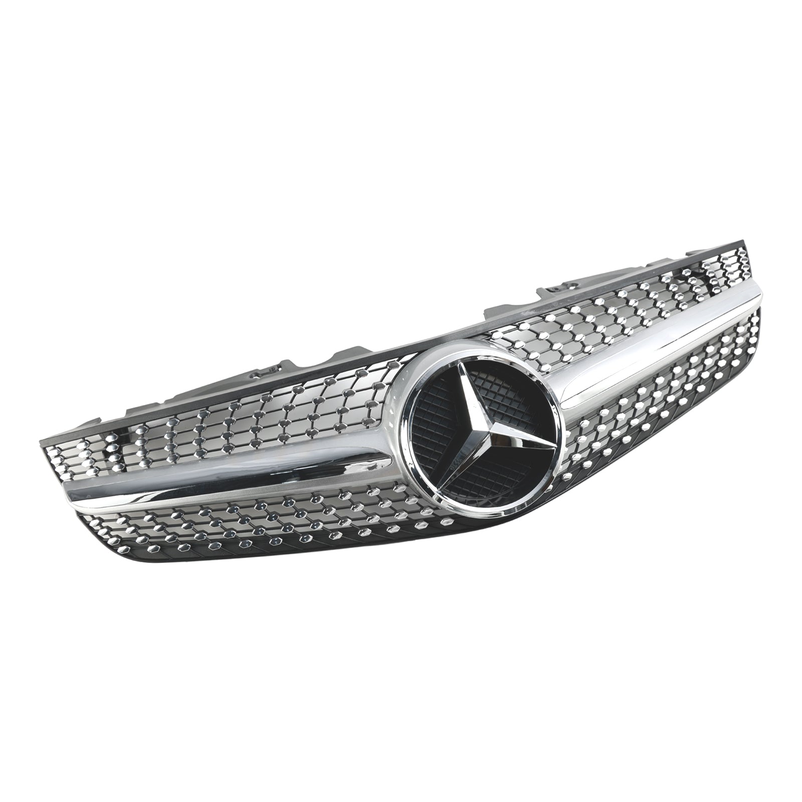 2009-2012 Mercedes Benz SL-SL-SLAS R230 SL550 SL600 Predný nárazník Horný gril