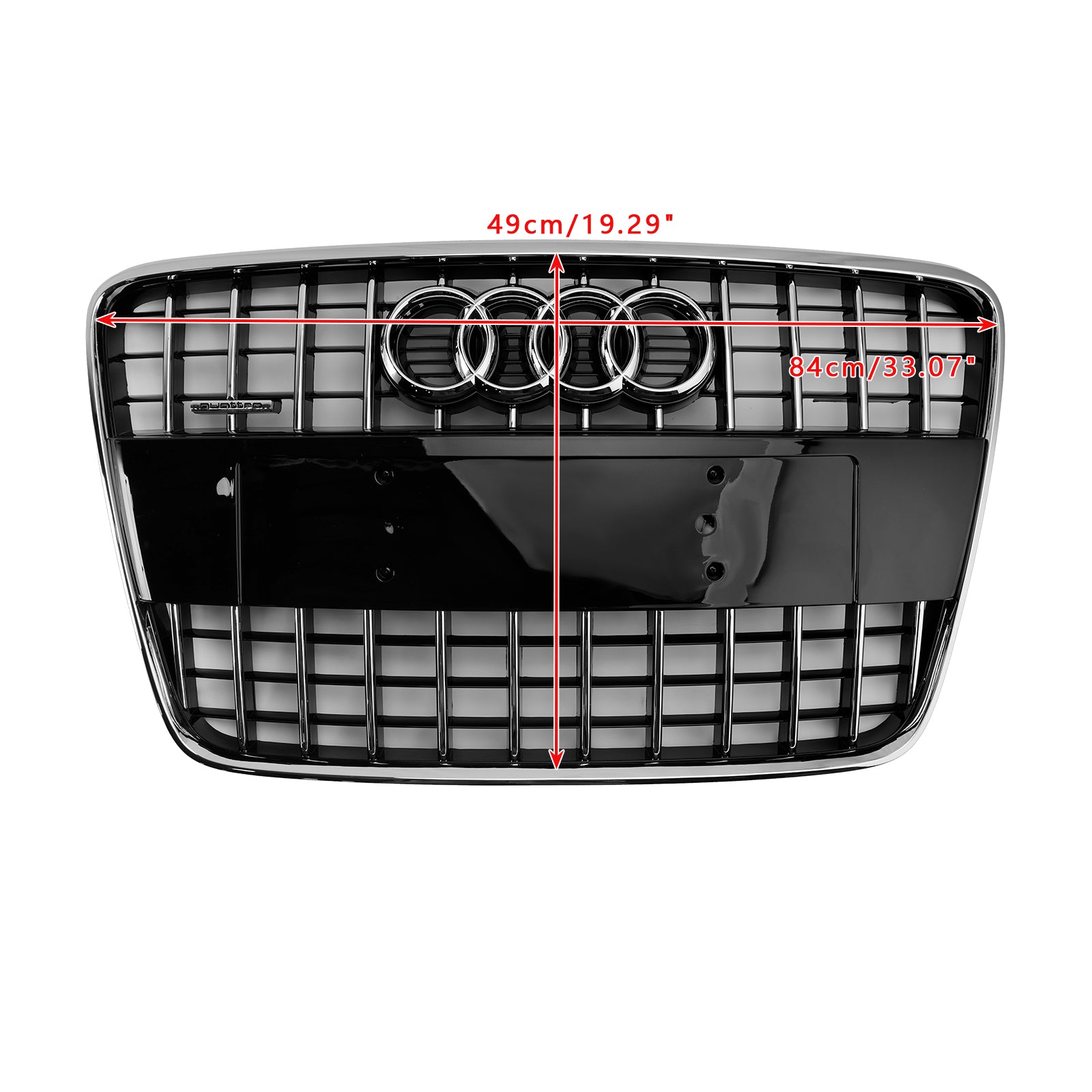 Audi Q7 SQ7 2005-2015 Sport Style Front Bumper Radiator Grille Grill