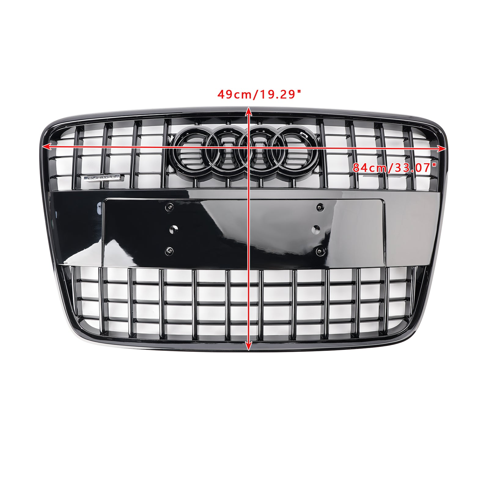 2005-2015 Audi Q7 SQ7 Sport Style Grille de radiateur de pare-chocs avant