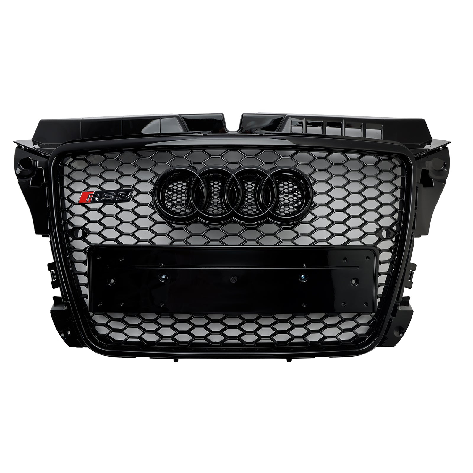 2008-2013 Audi A3 8P RS3 Style Grille de pare-chocs avant en nid d'abeille