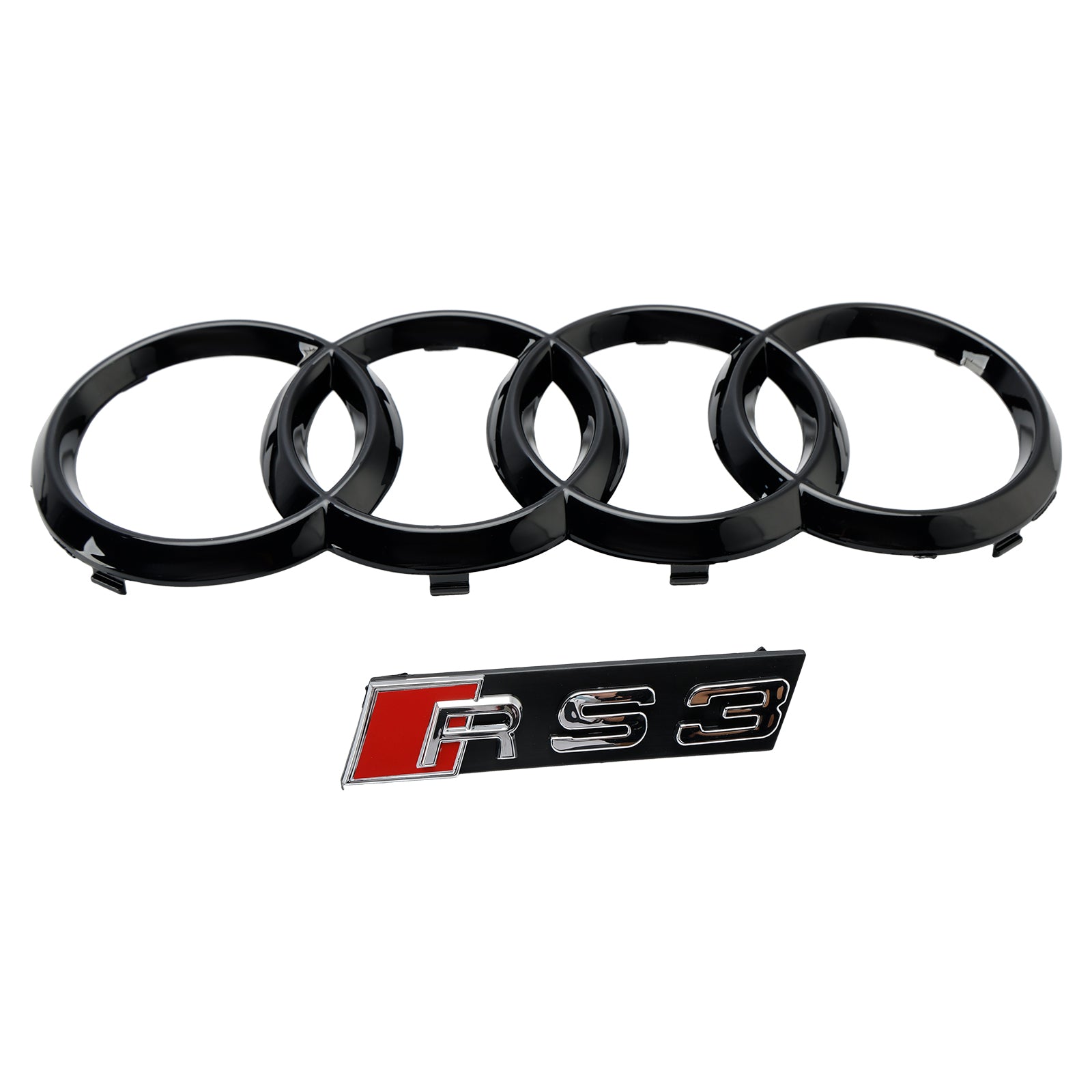 2008-2013 Audi A3 8P RS3 Style Grille de pare-chocs avant en nid d'abeille