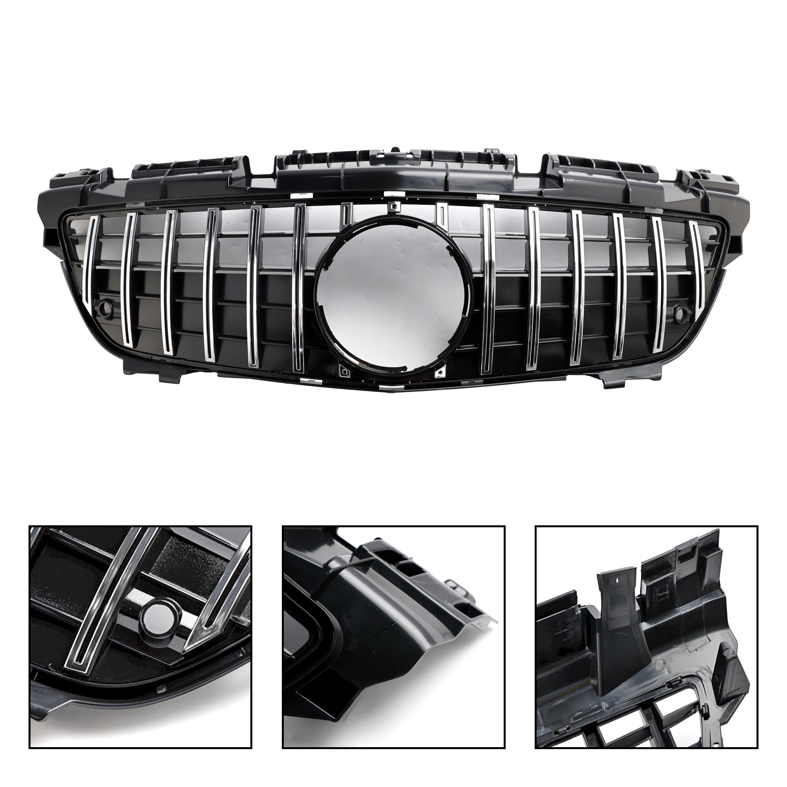 2011 2012 2013 2014 2015 2016 Mercedes SLK-klass R172 SLK55 Chrome Front Radiator Grill Grill